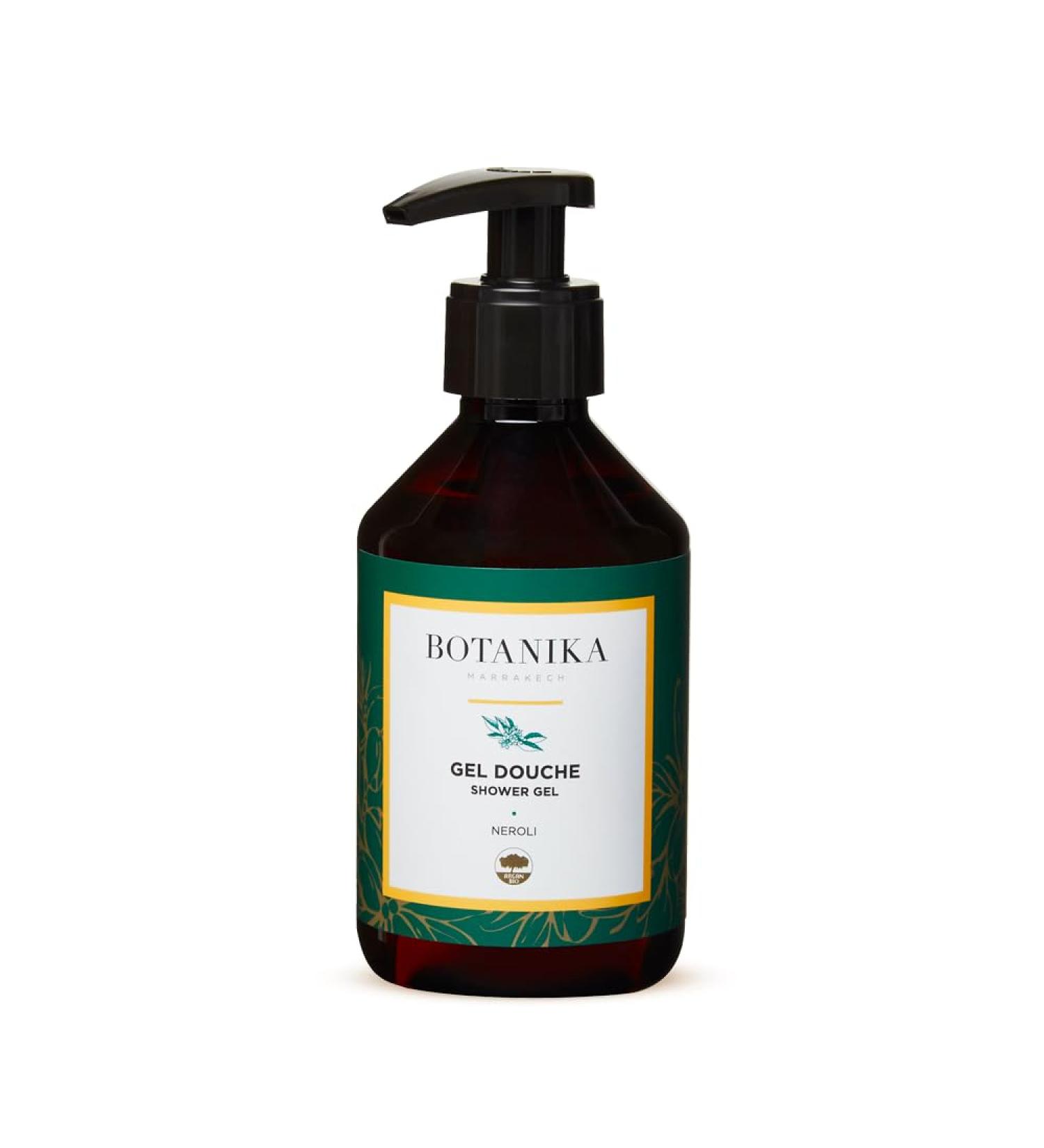Botanika Marrakech BOTANIKA - NEROLI SHOWER GEL 250ml - ORGANIC ARGAN CALENDULA AND ARGAN LEAF - MOROCCO