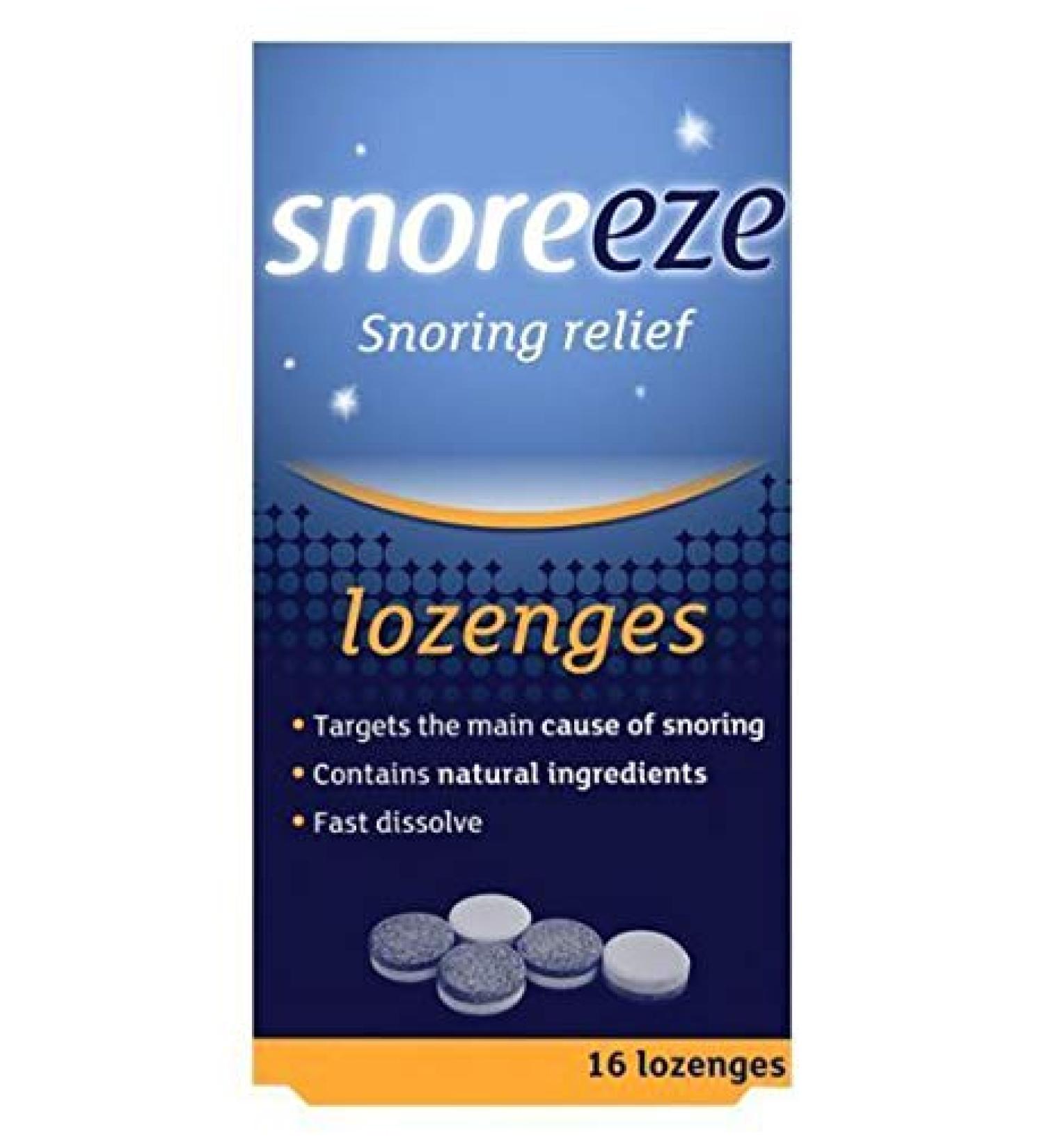 Snoreeze Lozenges - 16 lozenges - 6 Pack
