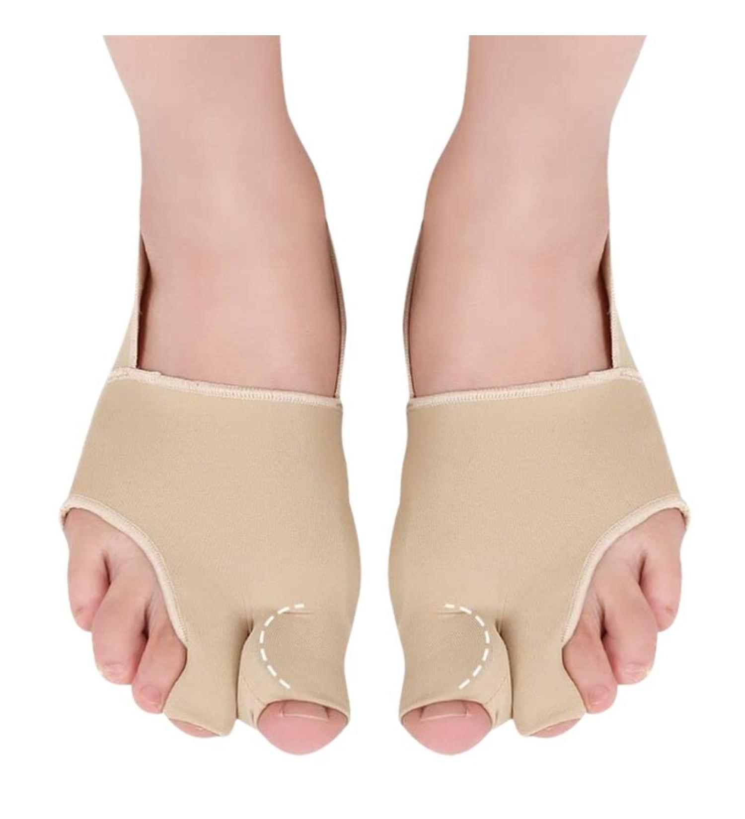 Toes Valgus Orthosis Corrector | Big Toe Aligner for Adults | Breathable and Comfortable | S/L Sizes Available - Buy Online on GoSupps.com