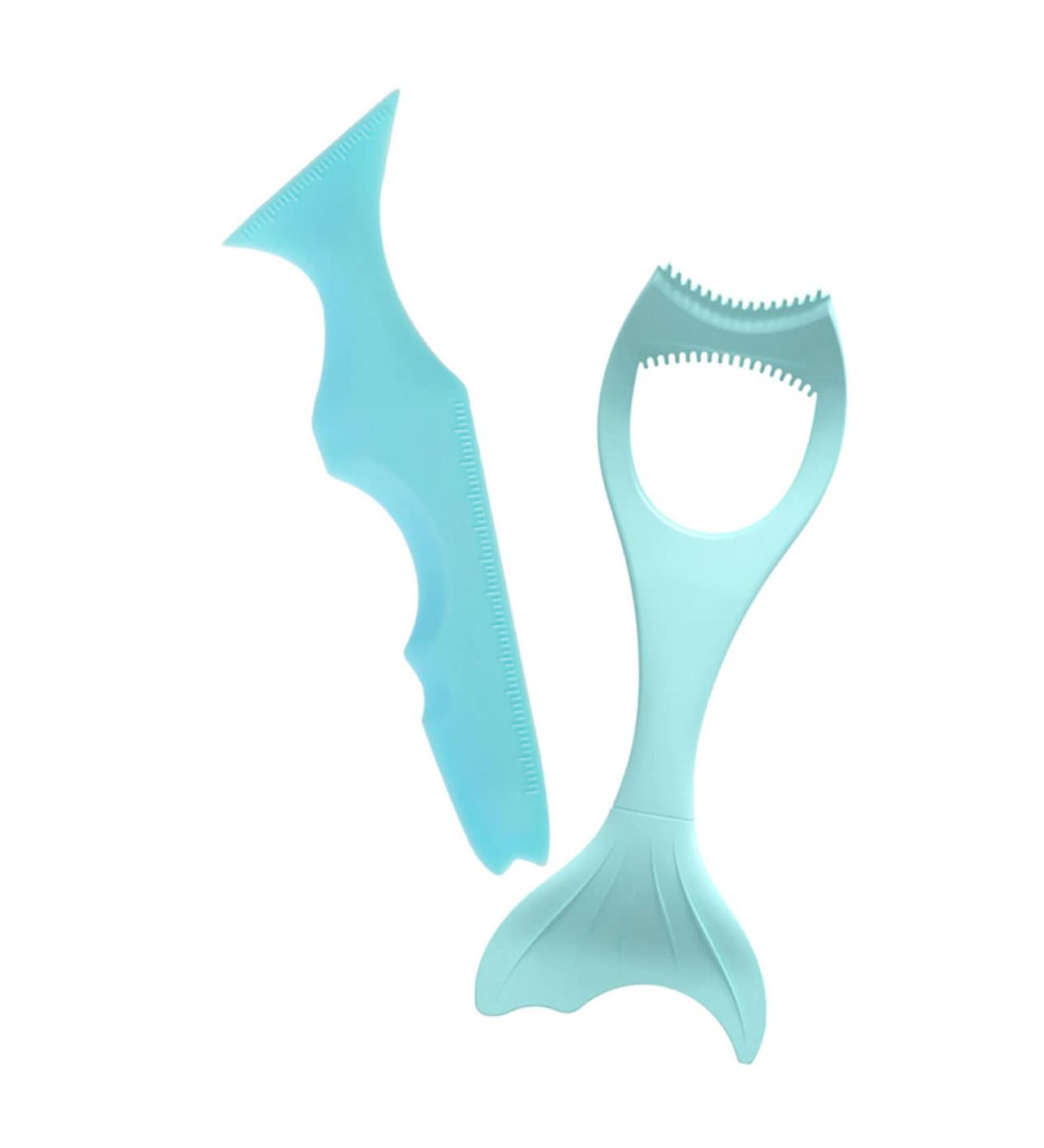 Didiseaon 2pcs Heated Lash Curler Eyeshadow Lengthening Mascara Eyeliner Stencils Auxiliary Third Gear - Buy Online on GoSupps.com