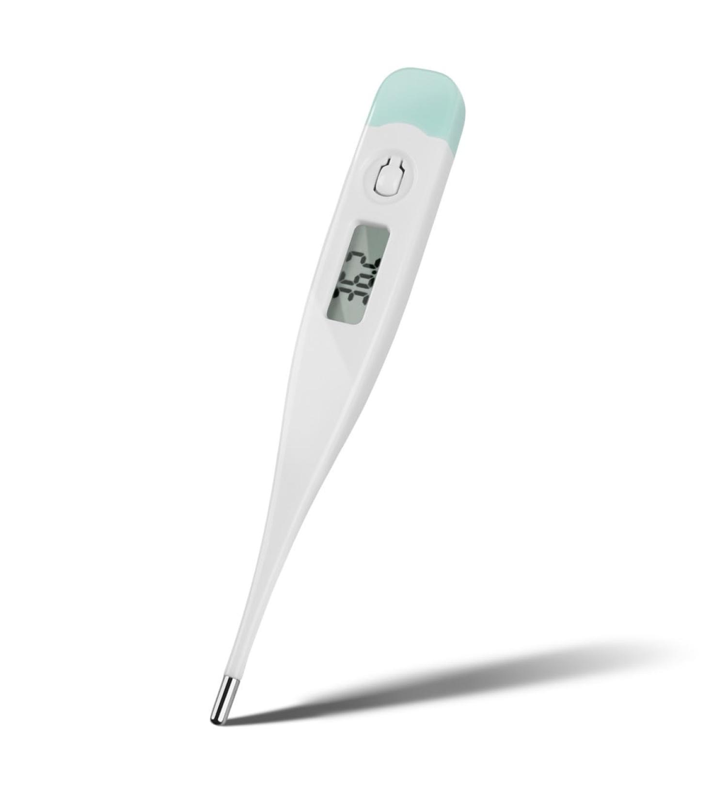 Pulox Digital Thermometer - Accurate LCD Display & Acoustic Signal for Oral Rectal and Axillary Temperature Measurement | Fast International Shipping - Buy Online on GoSupps.com