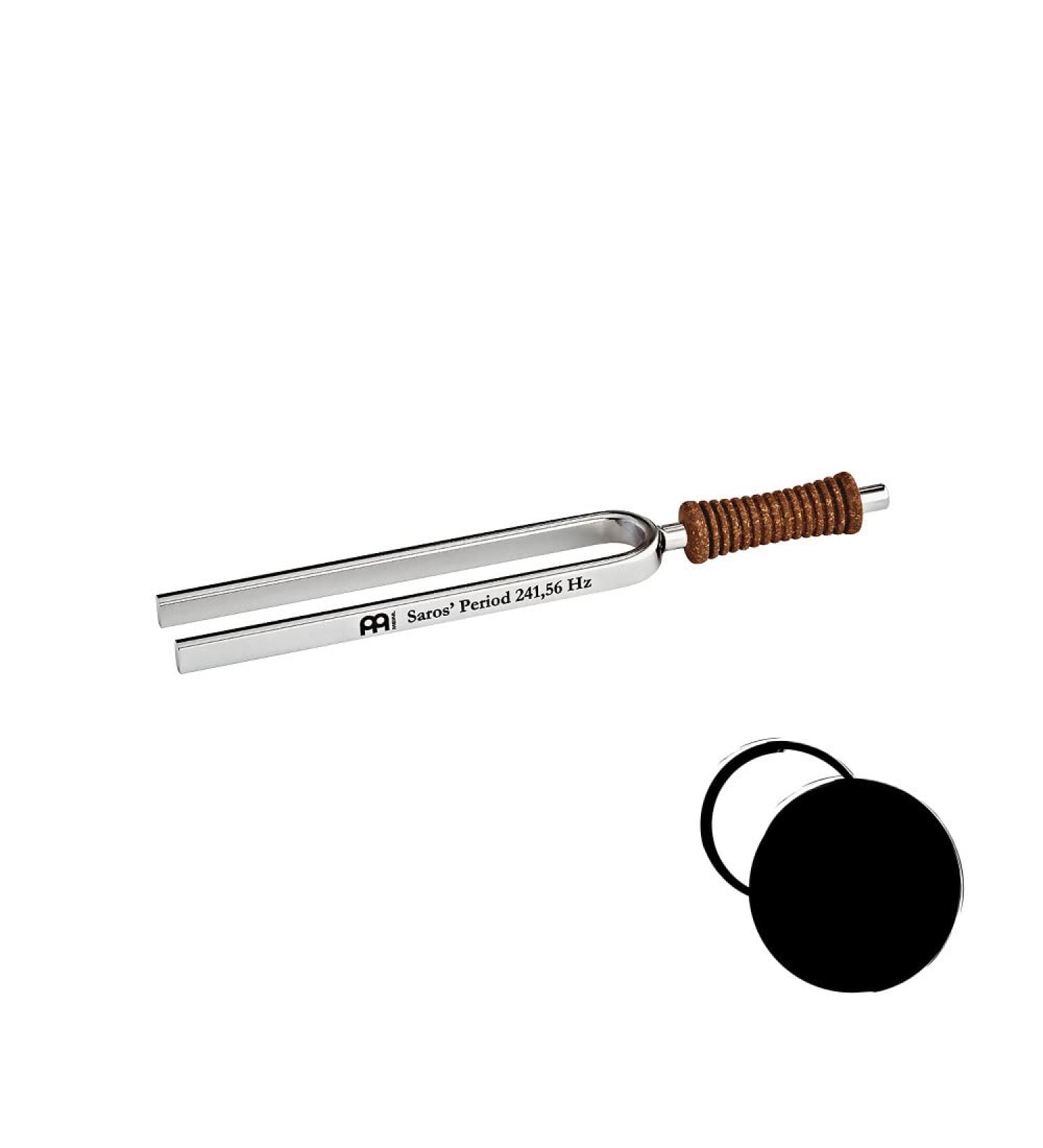 Sonic Energy Planetary Tuning Fork - Saros Period (241.56 Hz / B3) for Meditation & Therapy - Nickel-Plated Steel (TF-M-SP) - Buy Online on GoSupps.com