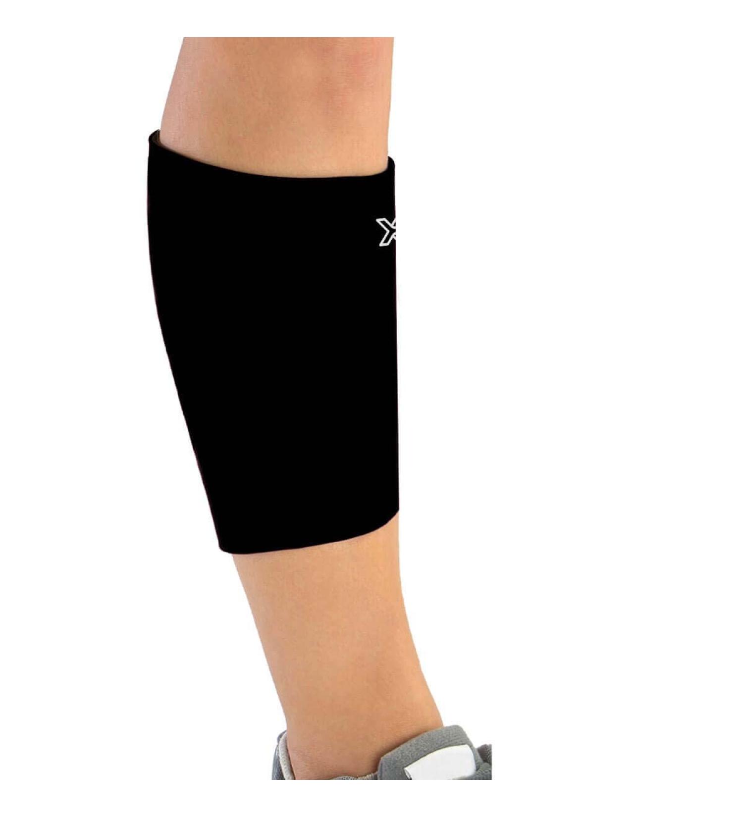 Calf Support Brace for Strain & Shin Splints - Compression Sleeve for Men & Women (Black Large - Buy Online on GoSupps.com