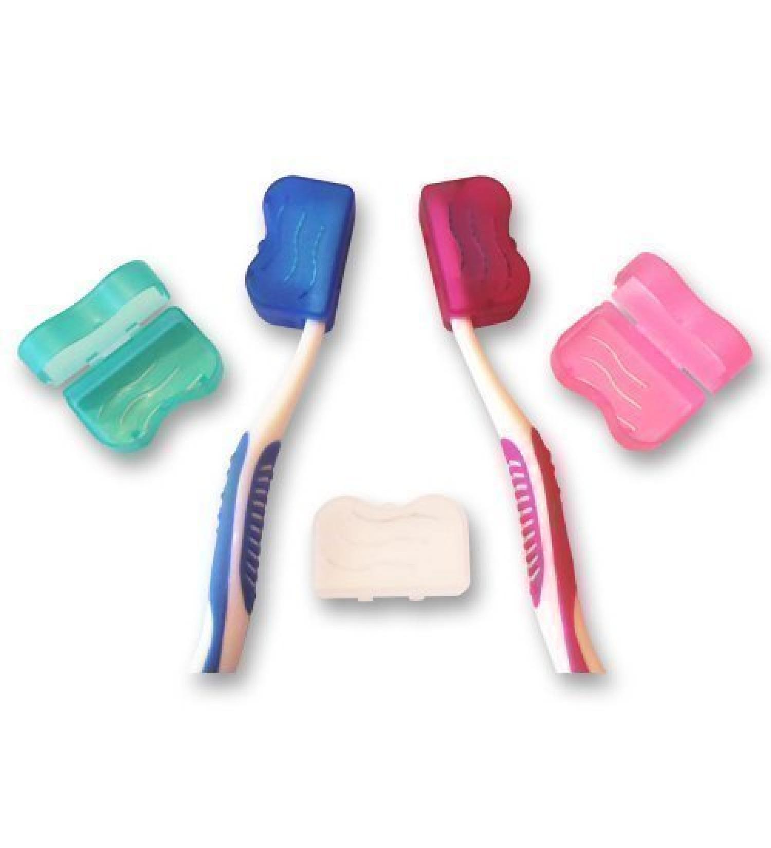 Dental Aesthetics UK Toothbrush Cover - Set of 5 Colours - Buy Online on GoSupps.com