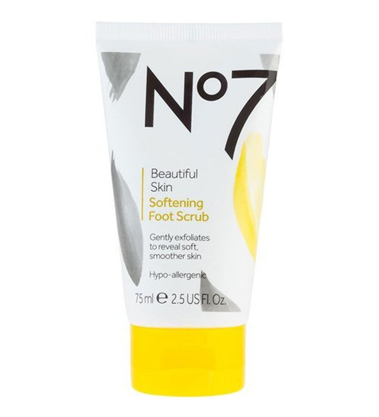 Boots No7 Beautiful Skin Foot Scrub 75ml by Boots