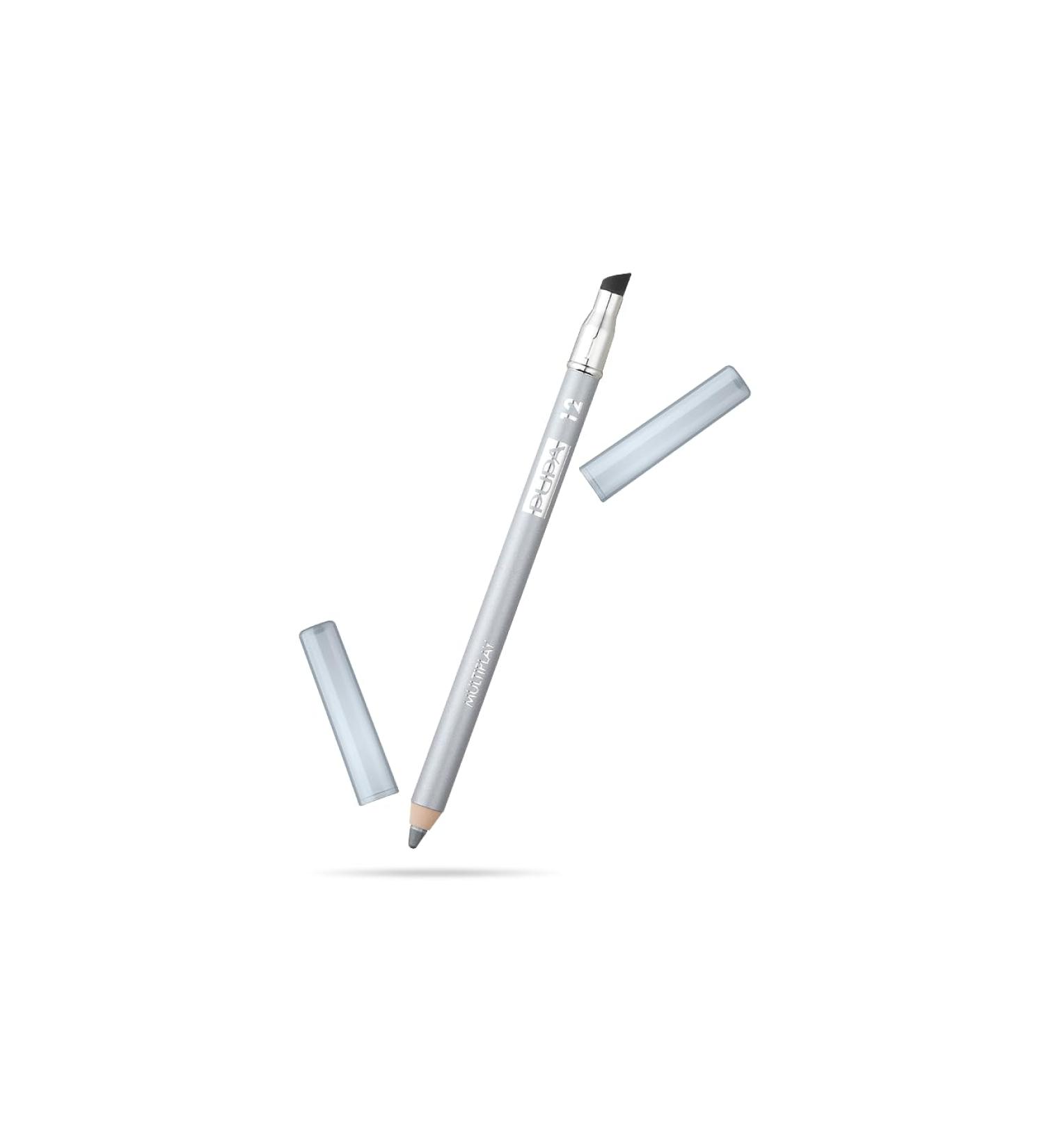 Pupa Milano Multiplay Eye Pencil - 12 Grey Blue | Women's 1.1g Eye Makeup - Shop Internationally - Buy Online on GoSupps.com