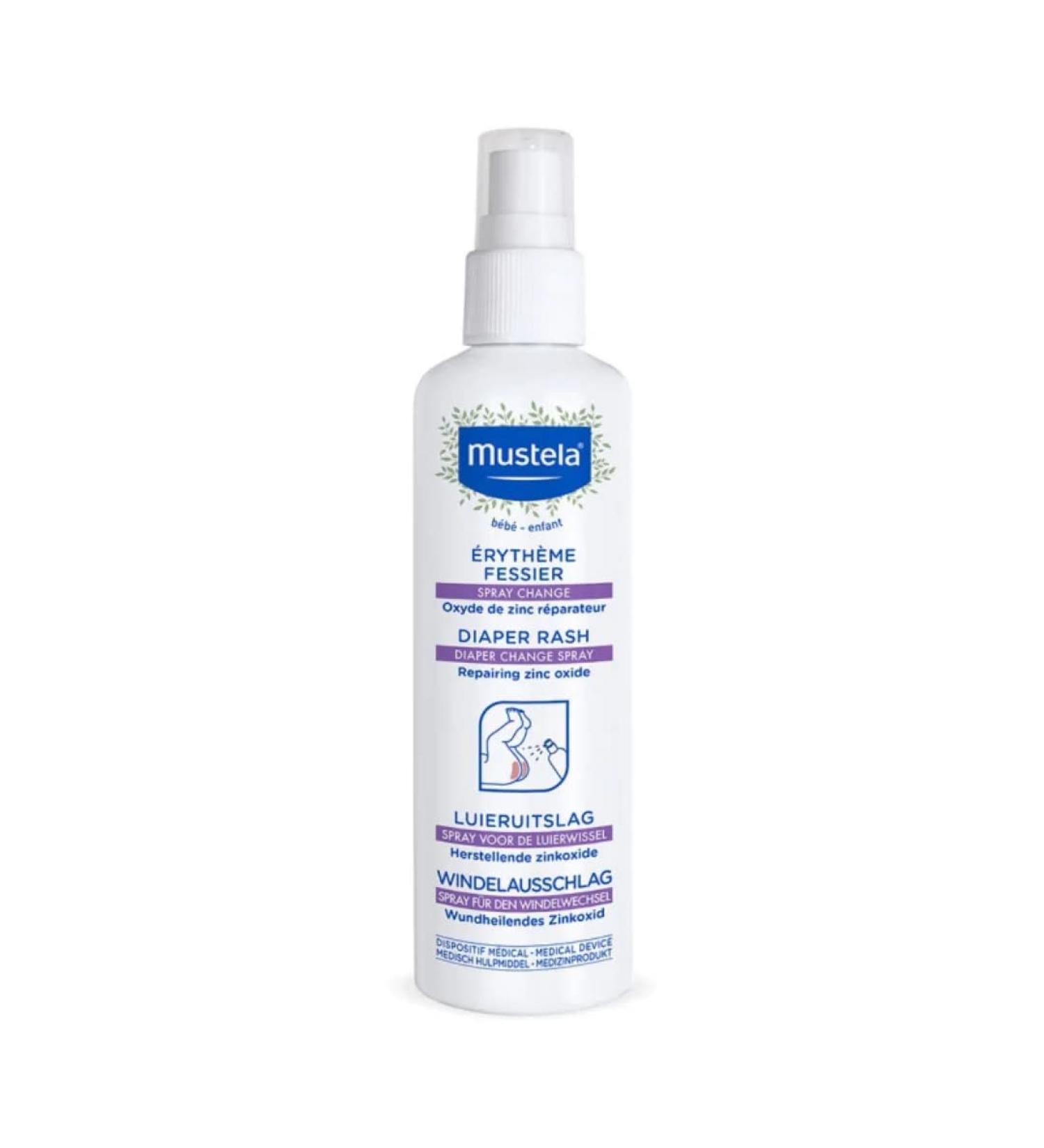 Mustela diaper rash spray 75 ml