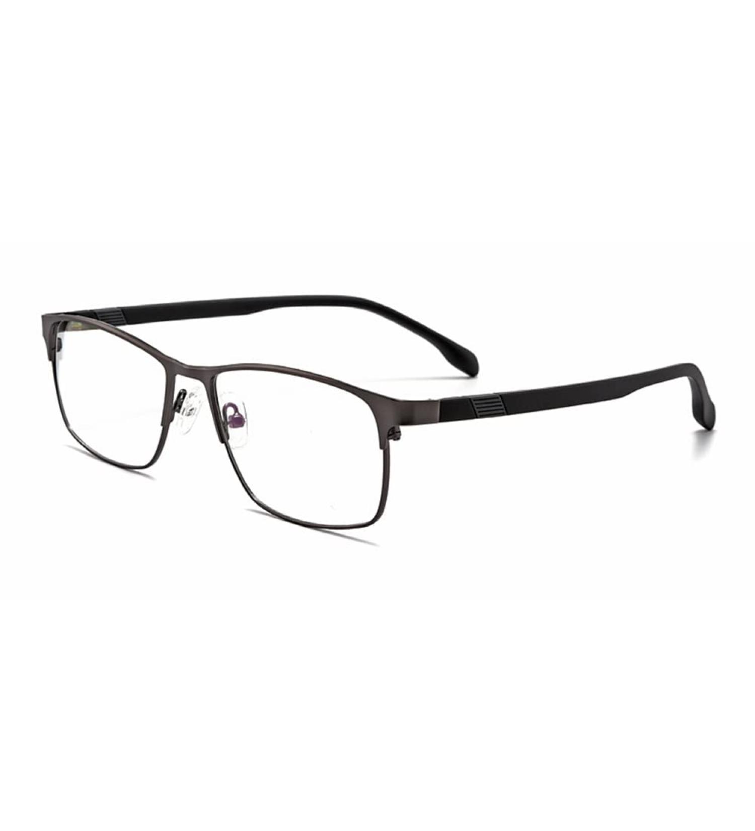Riccie Photochrome Men's Reading Glasses - UV Protection Metal Frame Aspherical Resin Diopter +0.25 to +3.0 - Perfect for Outdoor Use - Buy Online on GoSupps.com