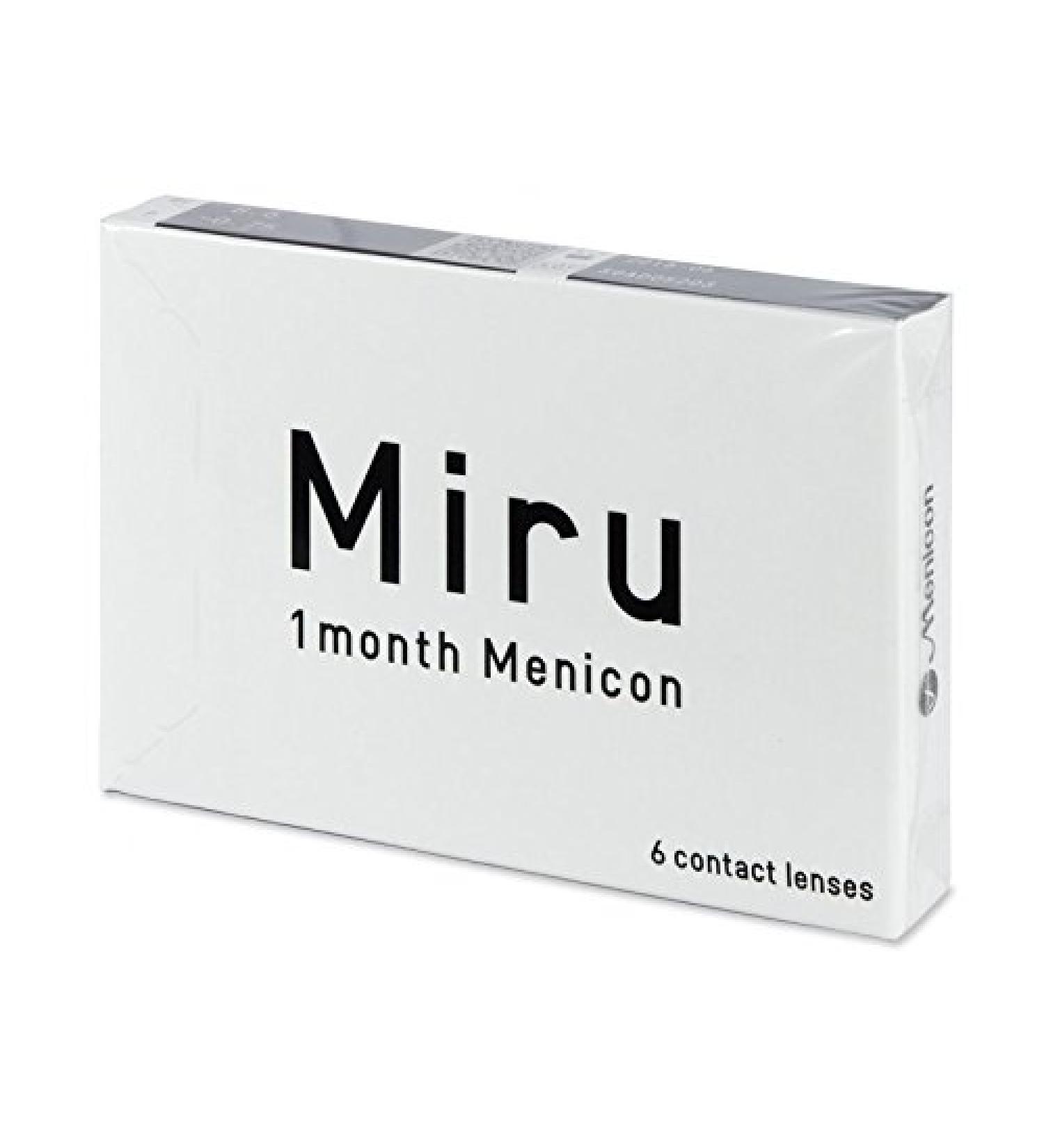 Miru 1-Month (Diopters: -00.75 / Radius: 8.6 / Diameter: 14)