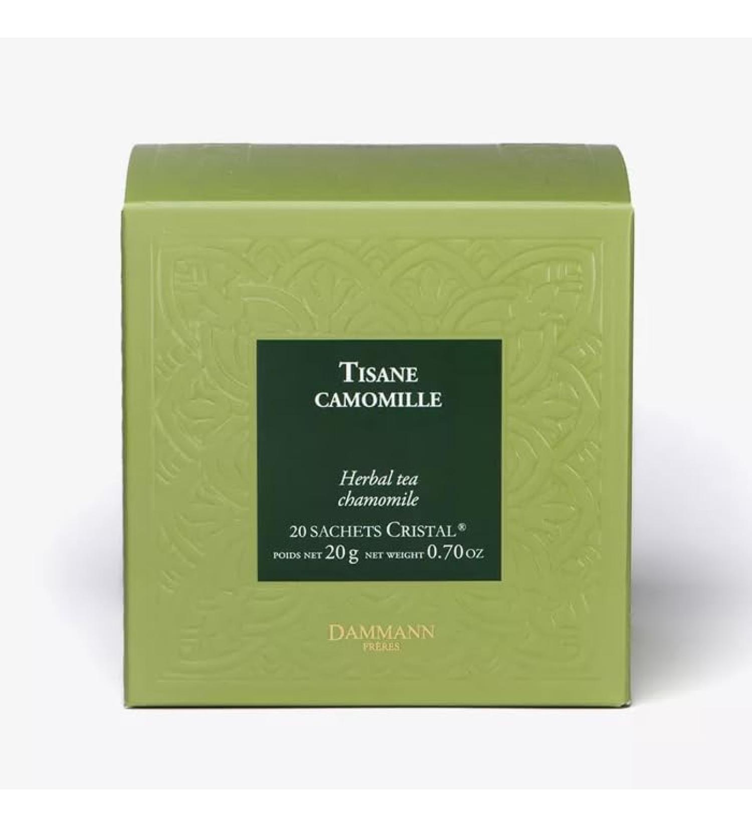  Dammann Fr res Dammann Herbal Tea Chamomile 20 Bags Crystal - Buy Online on GoSupps.com