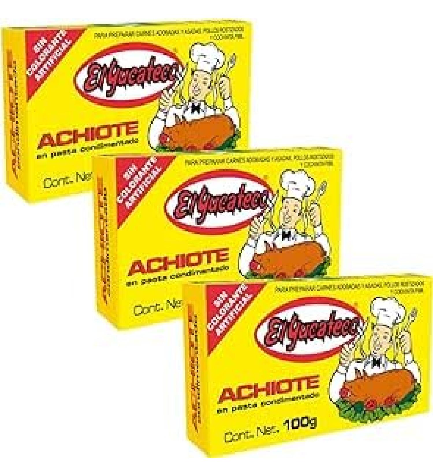 El Yucateco Achiote Paste 100g Mexican Cooking - Chilli Wizards - Buy Online on GoSupps.com