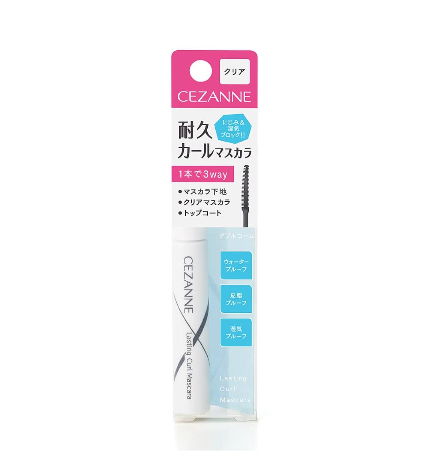  Cezanne Cezanne Lasting Curl Mascara Clear - Buy Online on GoSupps.com