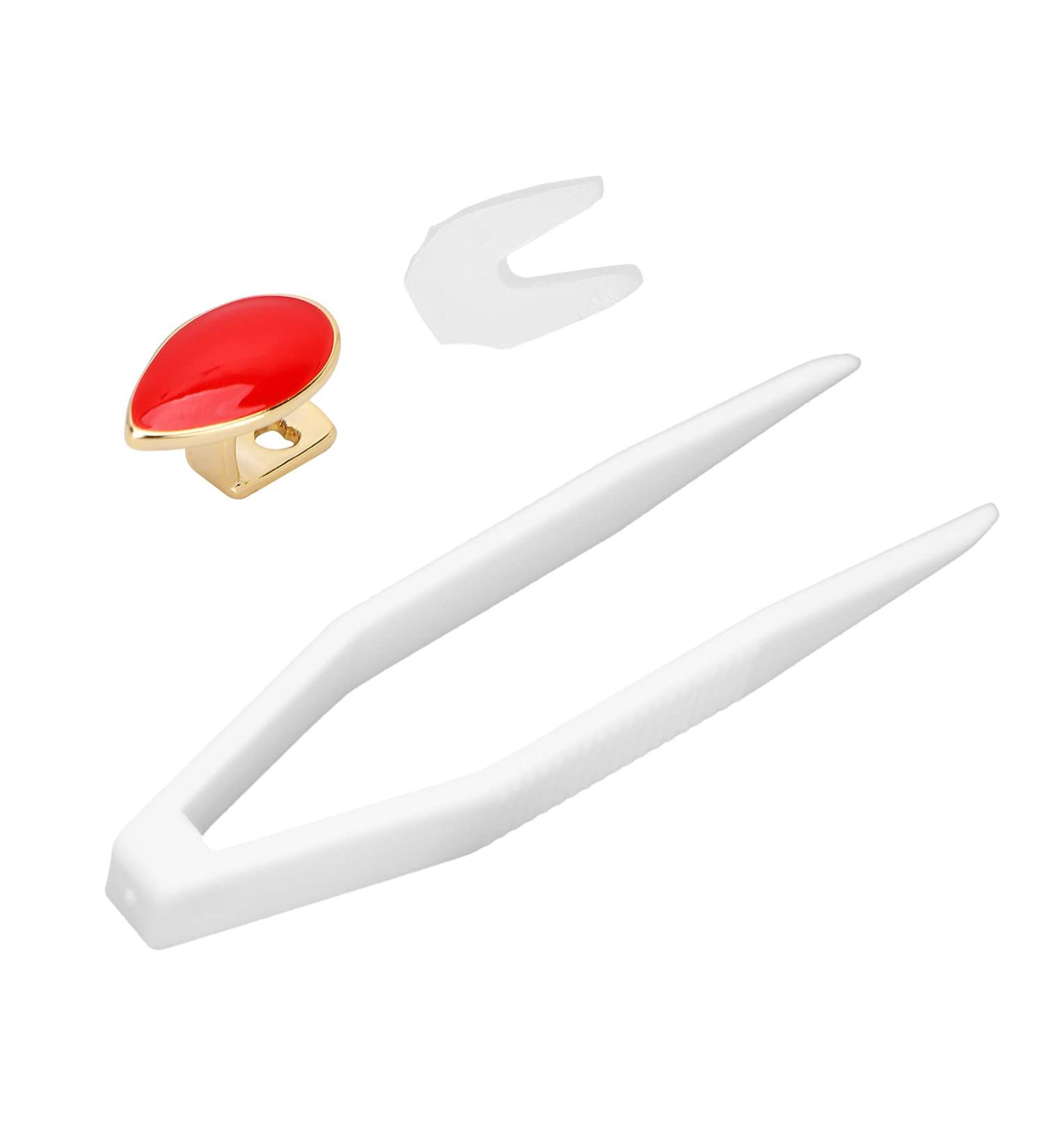ICRPSTU Hip Hop Teeth - Removable Halloween Dentures Accessories (Red) - International Shipping Available - Buy Online on GoSupps.com