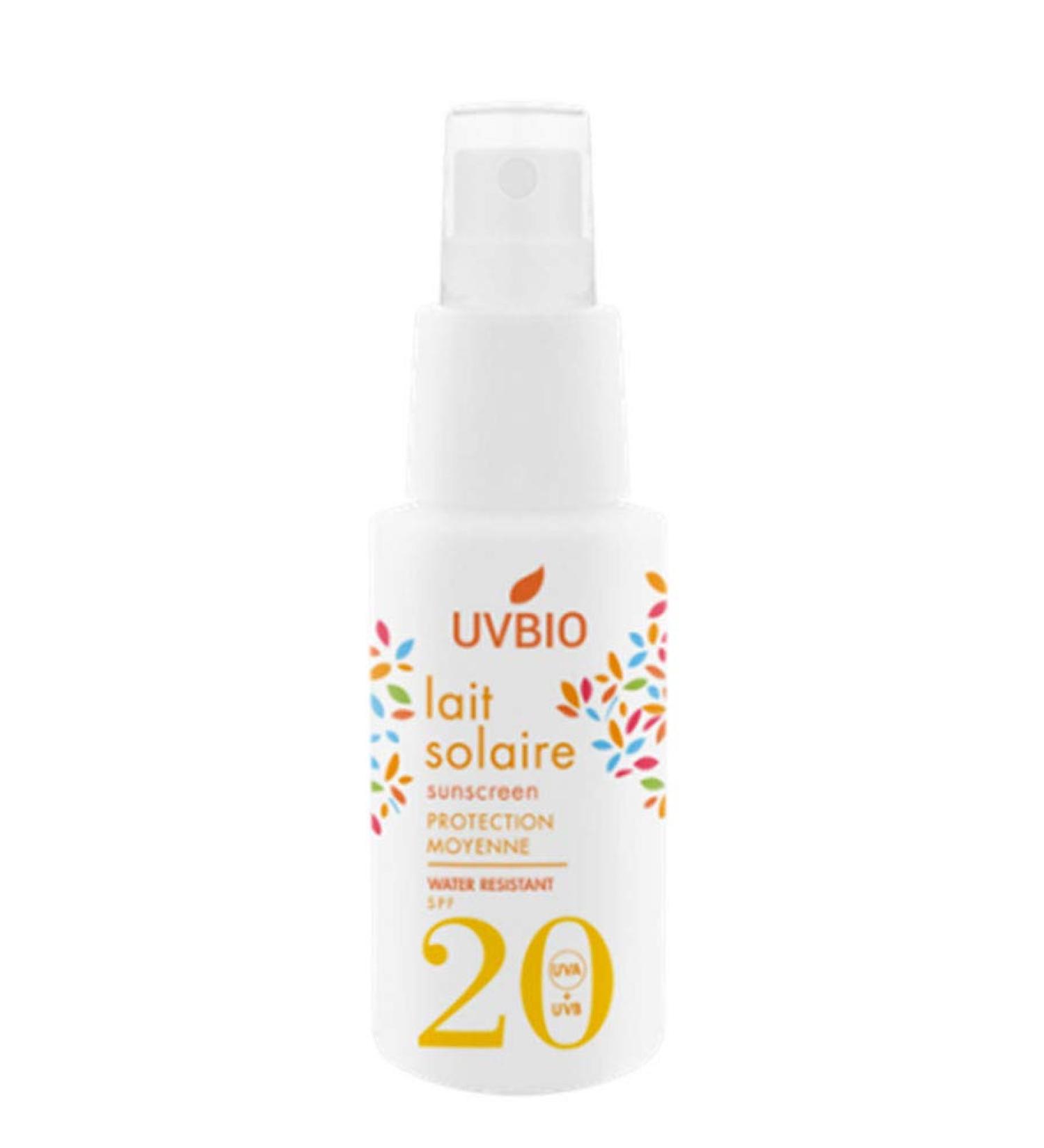 Organic sun milk SPF 20 50ml UVBIO