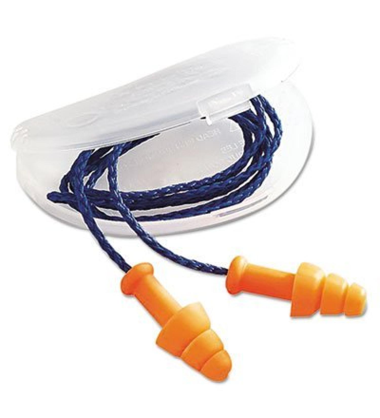 Honeywell Howard Leight SMF30 SmartFit Multiple-Use Earplugs Cordless 25NRR Orange 100 Pairs