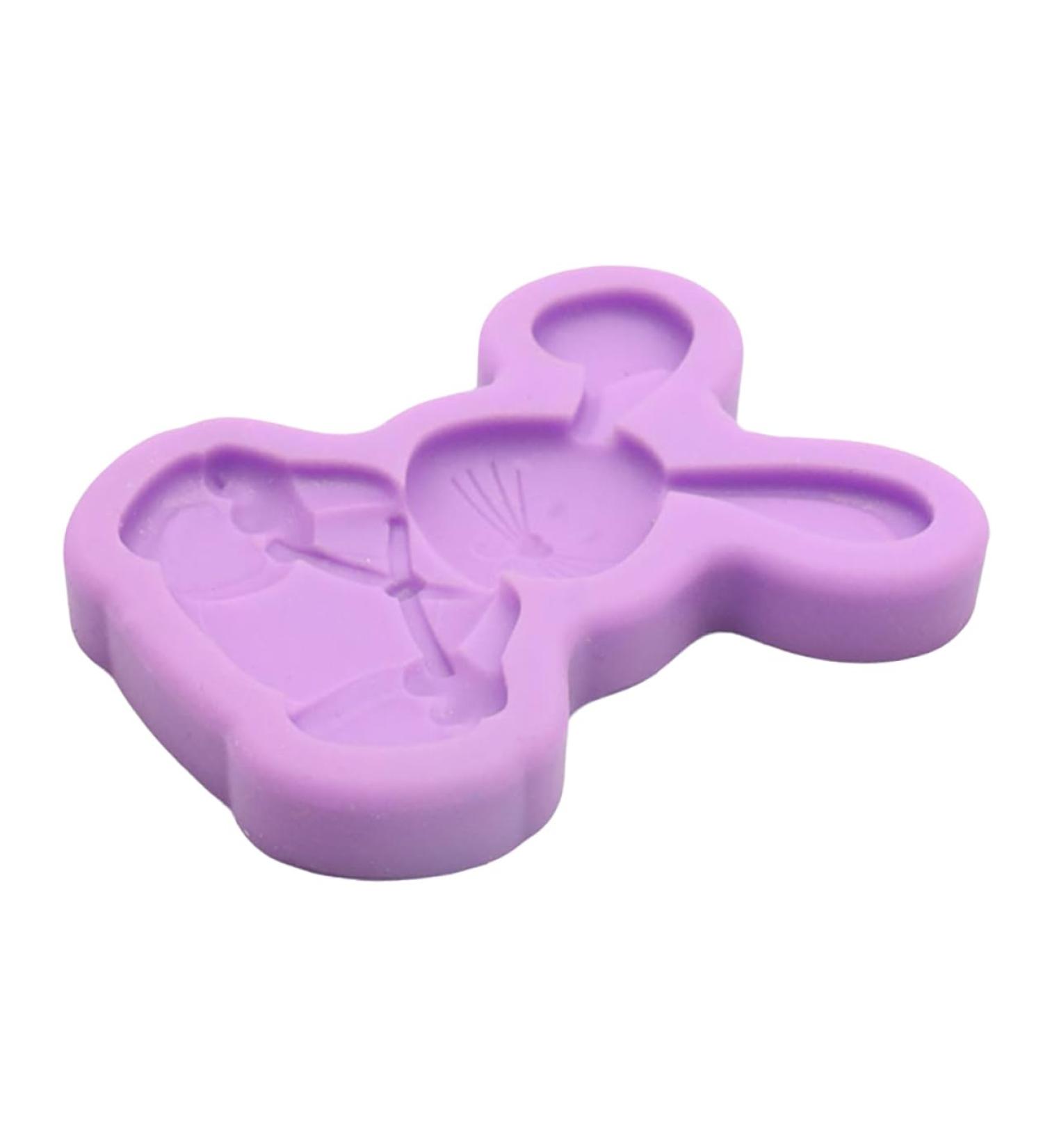 Alipis 2pcs Easter Stencils Silicone Molds Animal Cake Bunny Molds Non- Baking Mold 3D Hand Model Candle - Buy Online on GoSupps.com