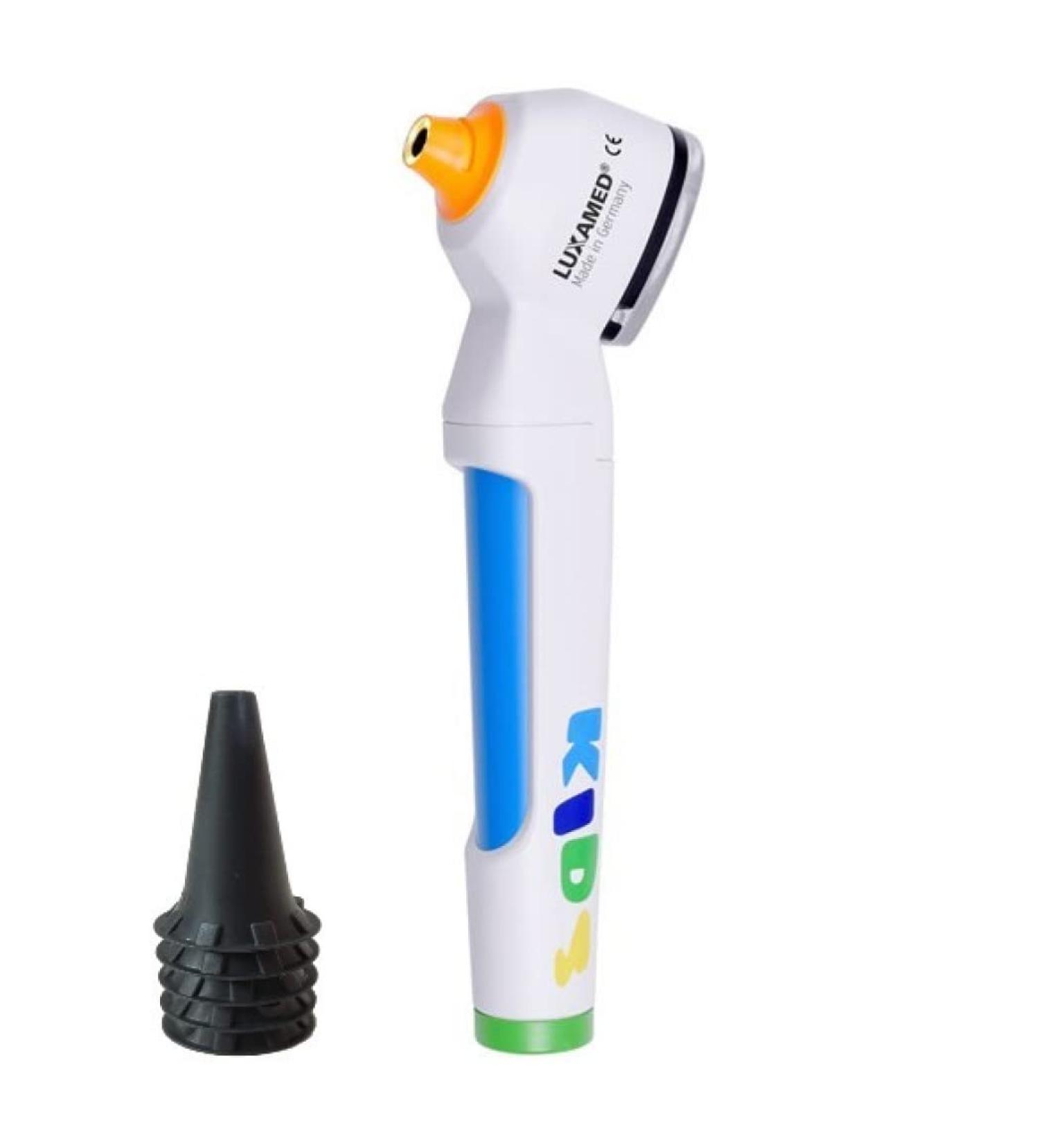 Luxamed LuxaScope Auris 2.5V Kids LED Otoscope Pocket Size Maintenance-Free 3x Magnification & Accessories | International Shipping - Buy Online on GoSupps.com