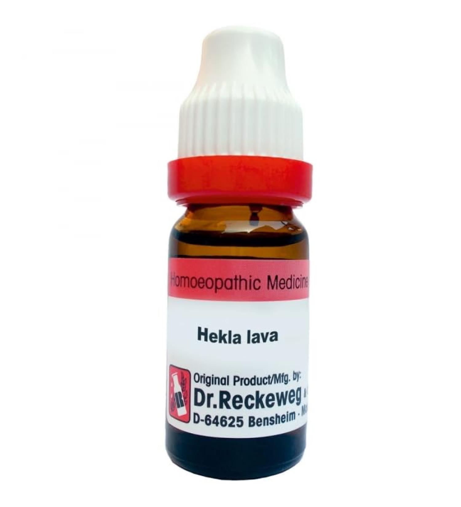 Dr. Reckeweg Hekla Lava 200CH Dilution Homeopathic Medicine (Buy 3 GET 1 Free)
