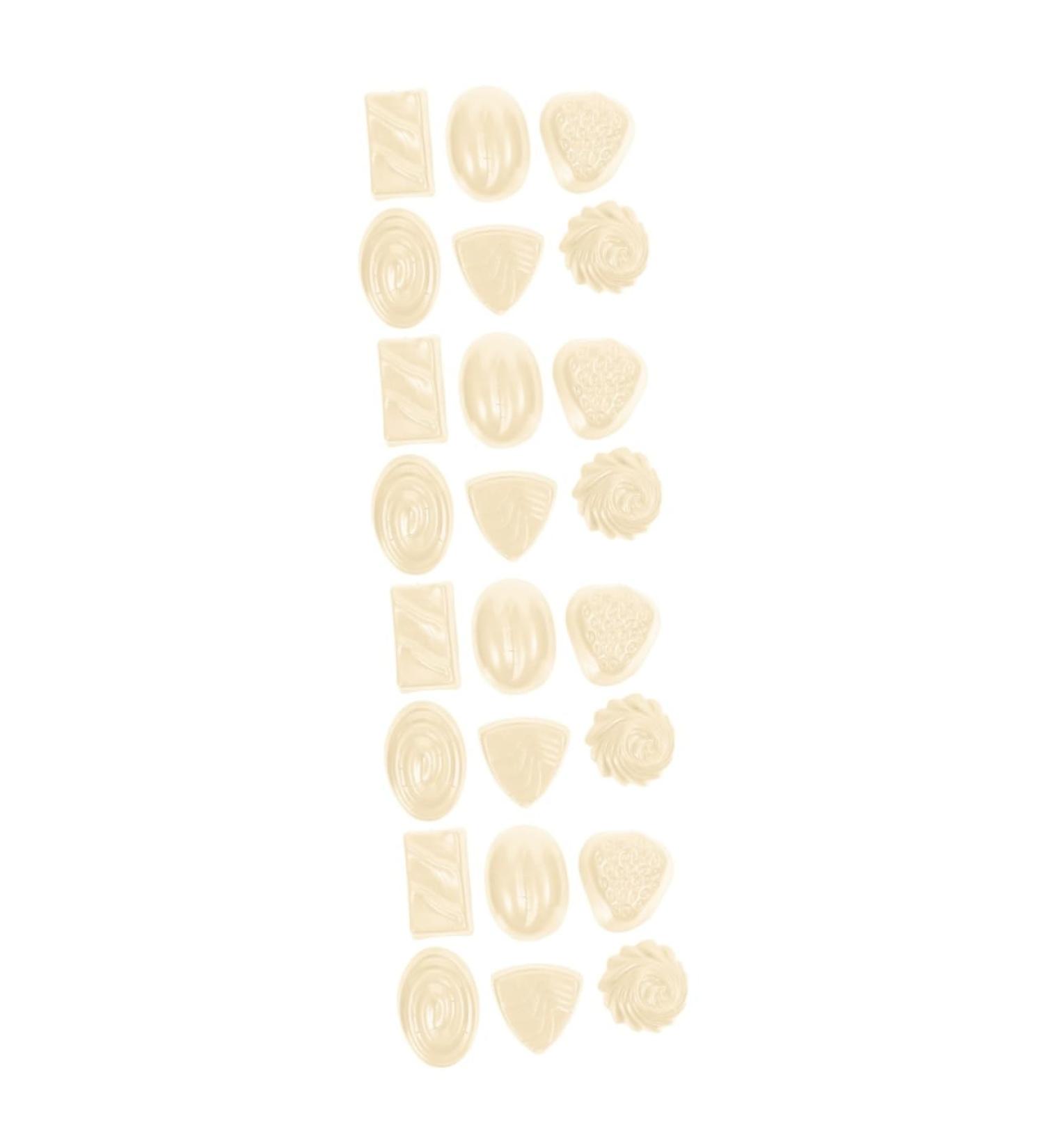 BESTonZON 24 Pcs Simulation Chocolate Artificial Candy Model Desktop Toys Fake Chocolate Toys Cookies Bulk Interesting Simulation Cookie Small Fake for White Pvc Dessert Child Fake Food 3.9X2.8X1.8CMx4pcs 1 - Buy Online on GoSupps.com