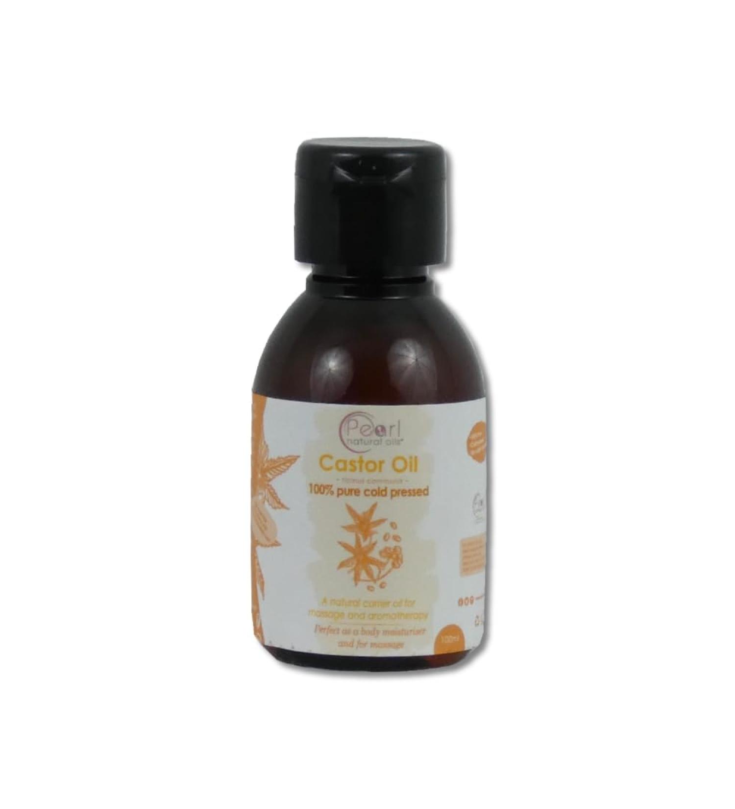 Pure Cold Pressed Castor Oil Vegan Hexane Free BP Grade Non-GMO 100ml Castor 100 ml (Pack of 1)