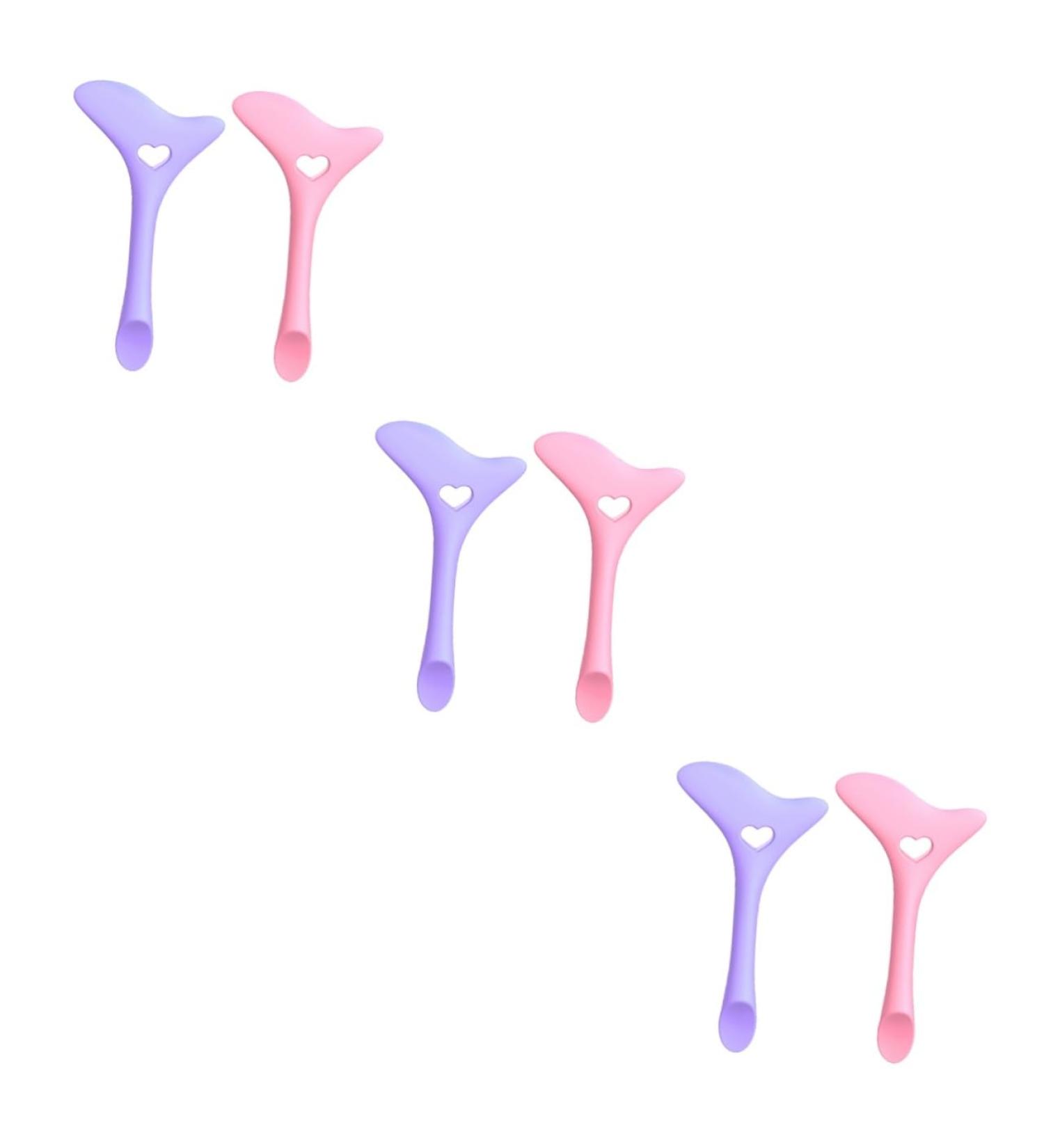 MAGICLULU 6 Pcs Eyeliner Silicone Molds Eyeshadow Women Make up Tool Mask Applicators Girl Makeup Cosmetic mediumx3pcs Assorted Colorx3pcs - Buy Online on GoSupps.com