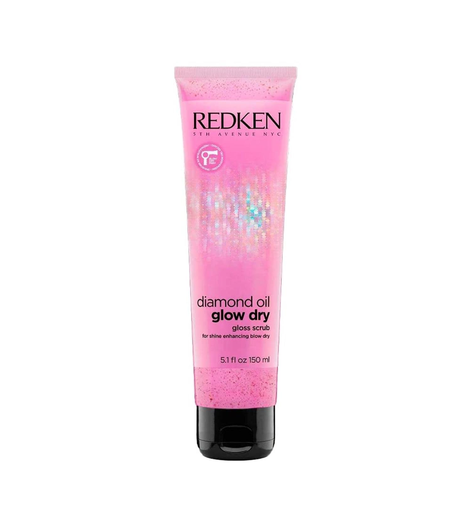 Diamond Oil Glow Dry Gloss Scrub 150 ml - Nourishing Hair Treatment for Shine & Softness | International Shipping Available - Buy Online on GoSupps.com