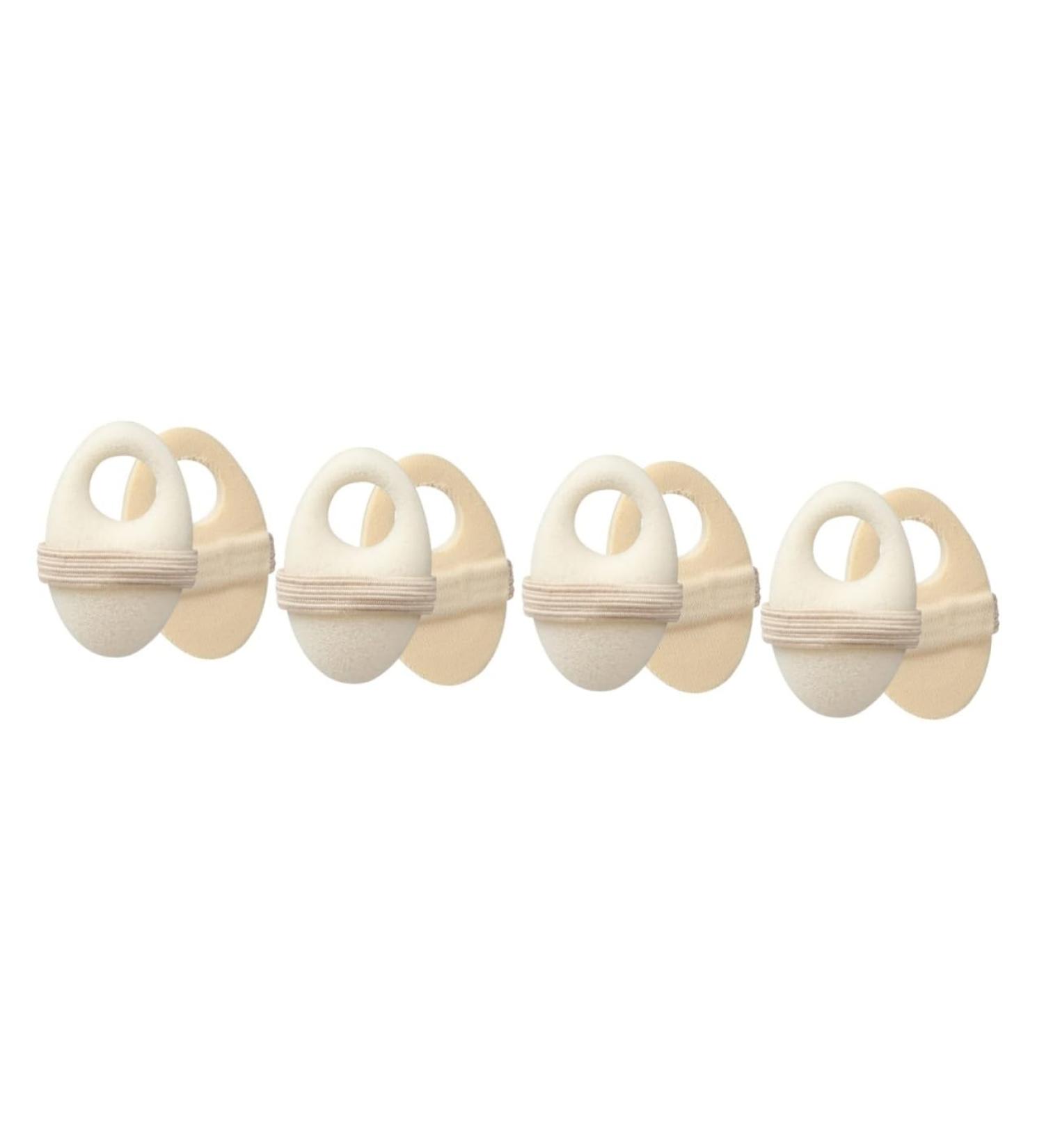 FRCOLOR 4 Pairs Toe Corn Stickers Feet Corns Pad Foam Callus Cushion Daily Use Corn Pads Callus Remover Cushion Corn Toe Protectors Patches Wear Sleeve Elastic Major Men and Women - Buy Online on GoSupps.com