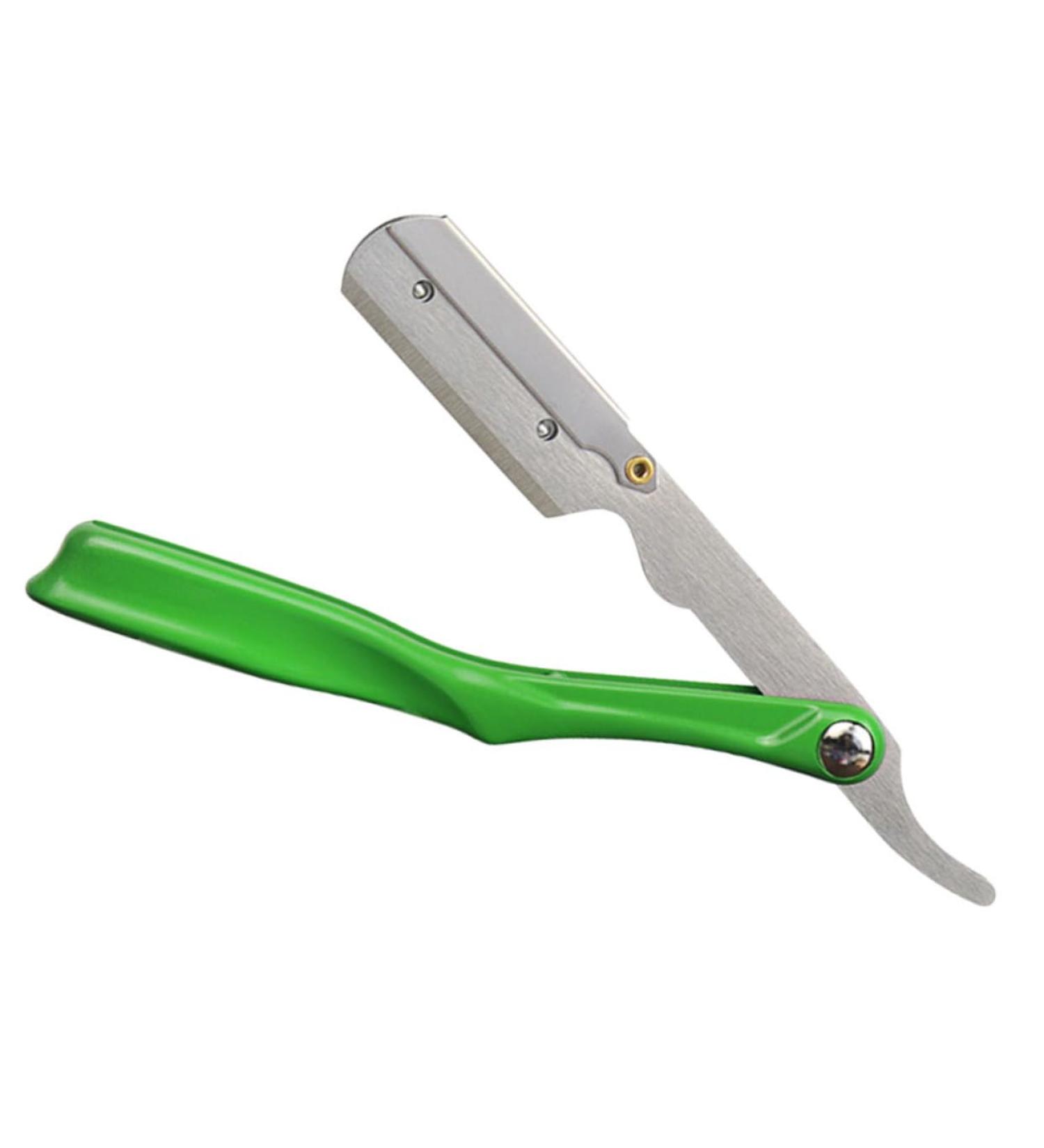 Vintage Manual Hair Razor & Accessories - Rustproof Steel Safety Razor Folding Holder | International Shipping Available - Buy Online on GoSupps.com