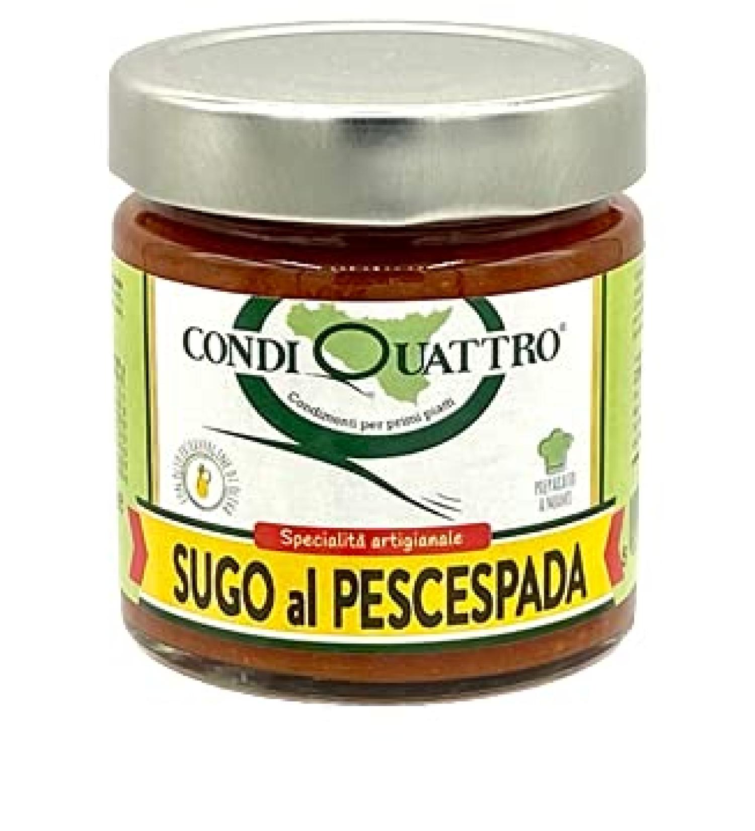 Nelson Sicily Sicilian Sugo with Swordfish and 200g Evo Oil by Nelson Sicily