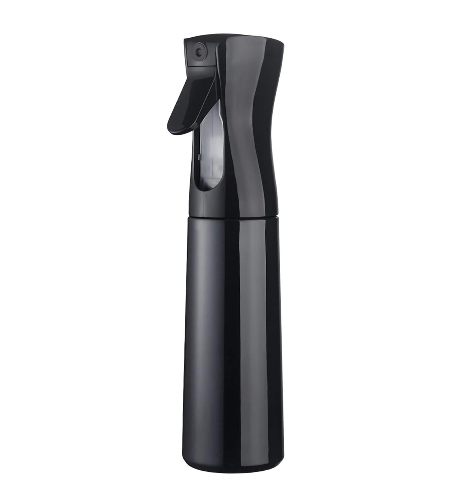 ZHIYE Hair Spray Bottle Continuous Water Mister Bottle Empty Aerosol Fine Mist Curly for Taming in Morning Hairstyling Plants Pets Cleaning-5.4oz/160ml (Black) 160 ml Black - Buy Online on GoSupps.com