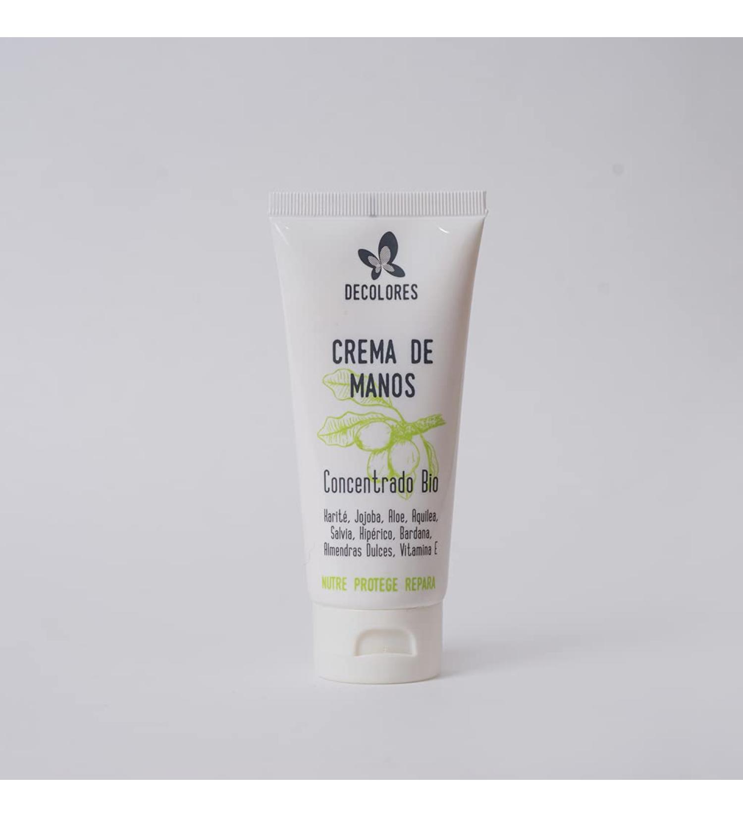 Decolores | Cr me des Mains Bio | 100 ml | Ils nourrissent prot gent et r parent la peau des mains | Au Karit Jojoba Huile d'Amande et Vitamine E - Buy Online on GoSupps.com