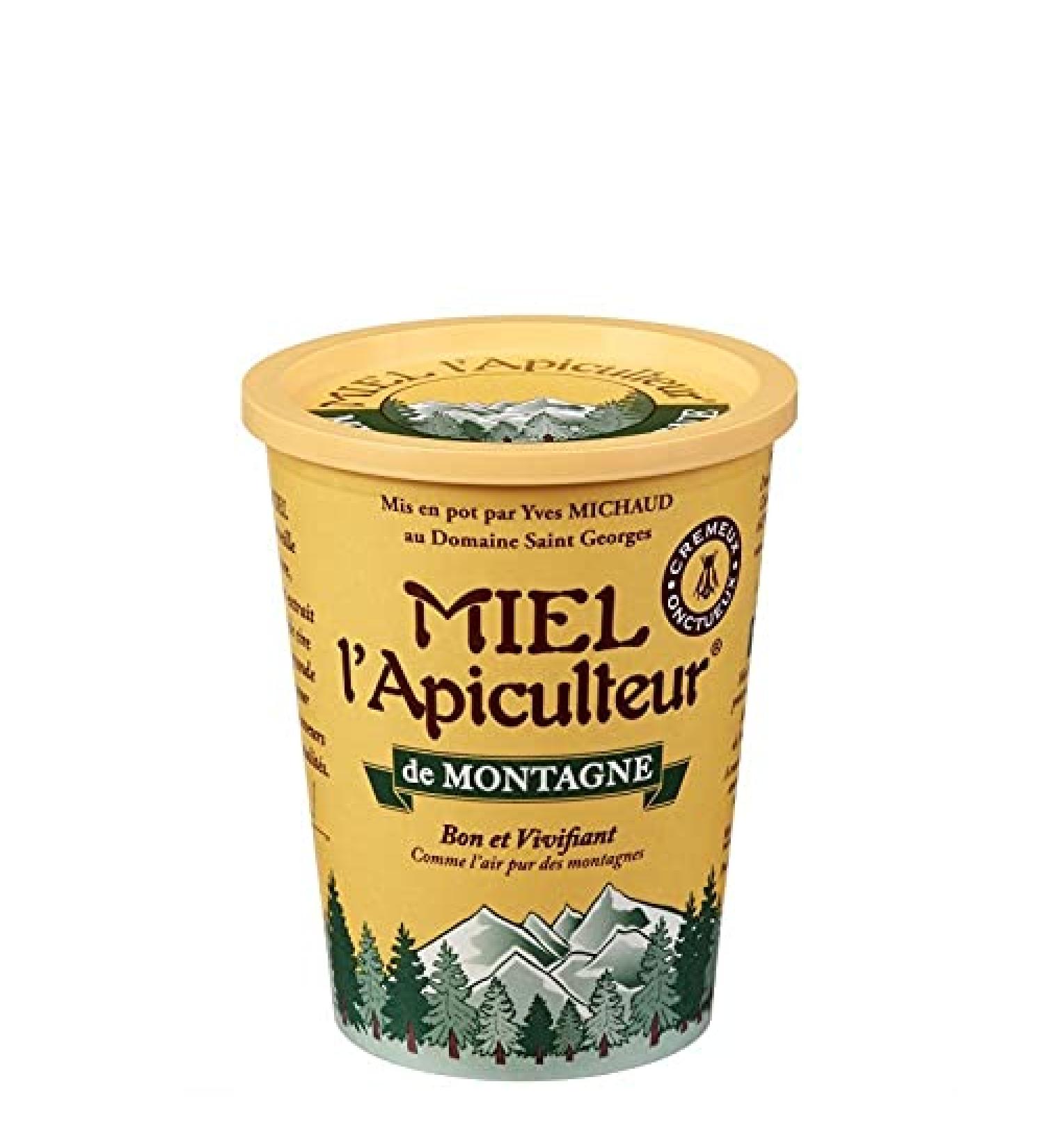 MIEL L'APICULTEUR - Creamy Mountain Honey 500G - (Pack of 3) - Buy Online on GoSupps.com