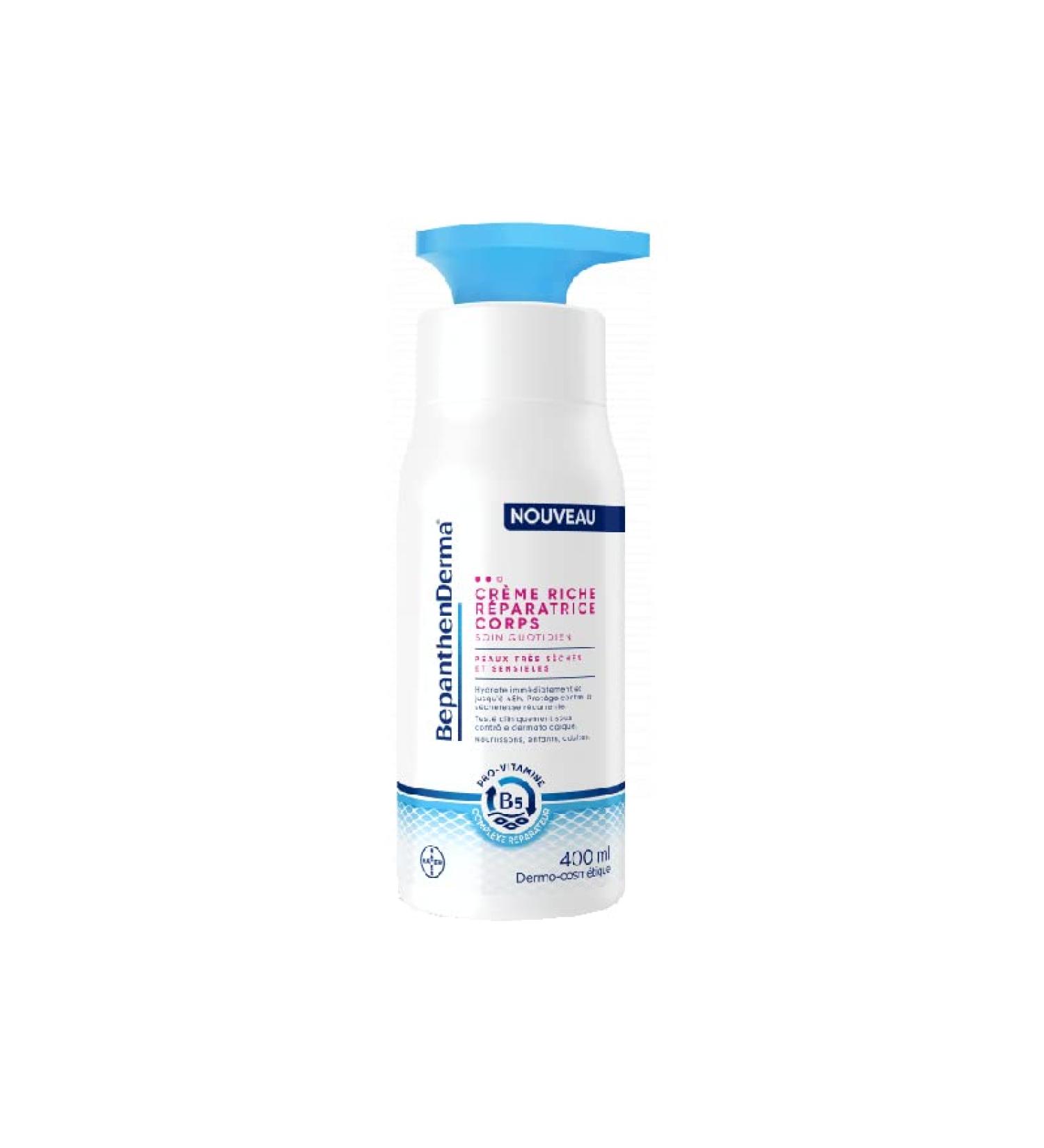 BepanthenDerma Rich Body Repair Cream 400 ml pump