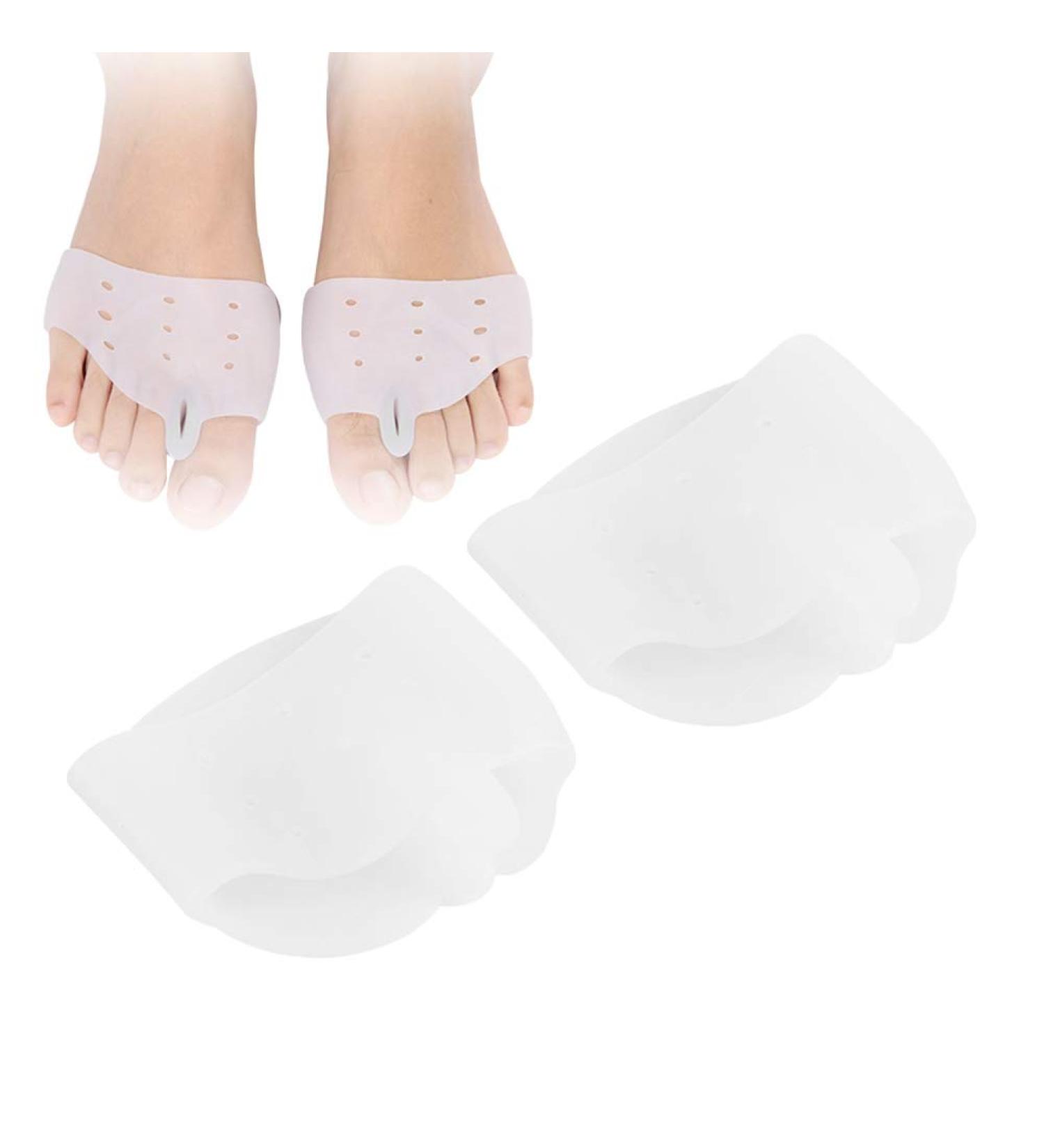 Filfeel Bunion Smooth Iron - Hallux Valgus Corrector - Pain Relief Toe Protector (1 Pair - White) - Buy Online on GoSupps.com