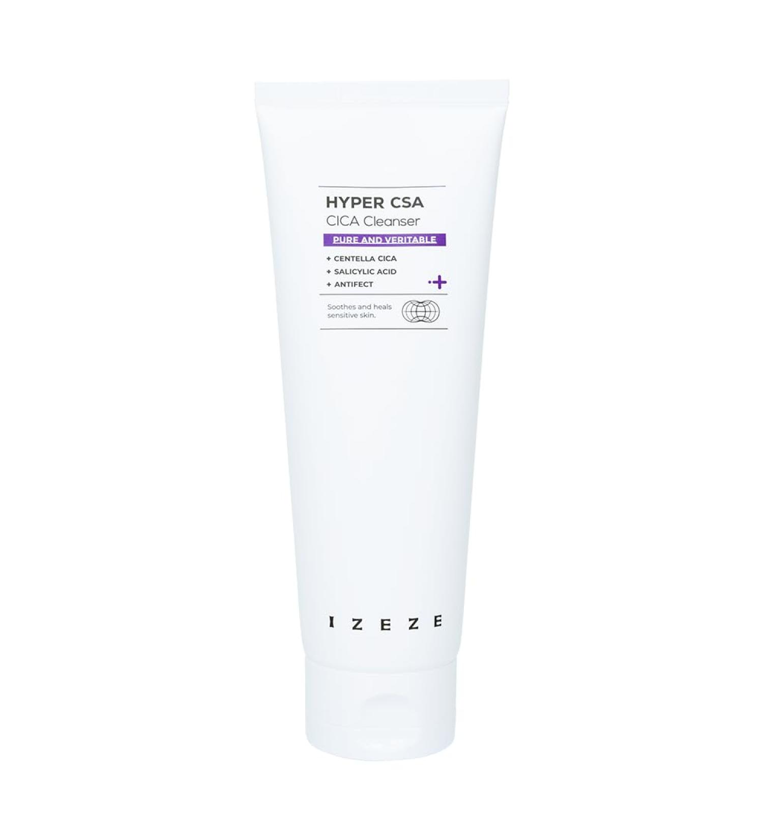 Shop Hyper CSA Cica Cleanser 150ml - Deep Rich Foam for Sensitive & Acne-Prone Skin | All Skin Types - Buy Online on GoSupps.com