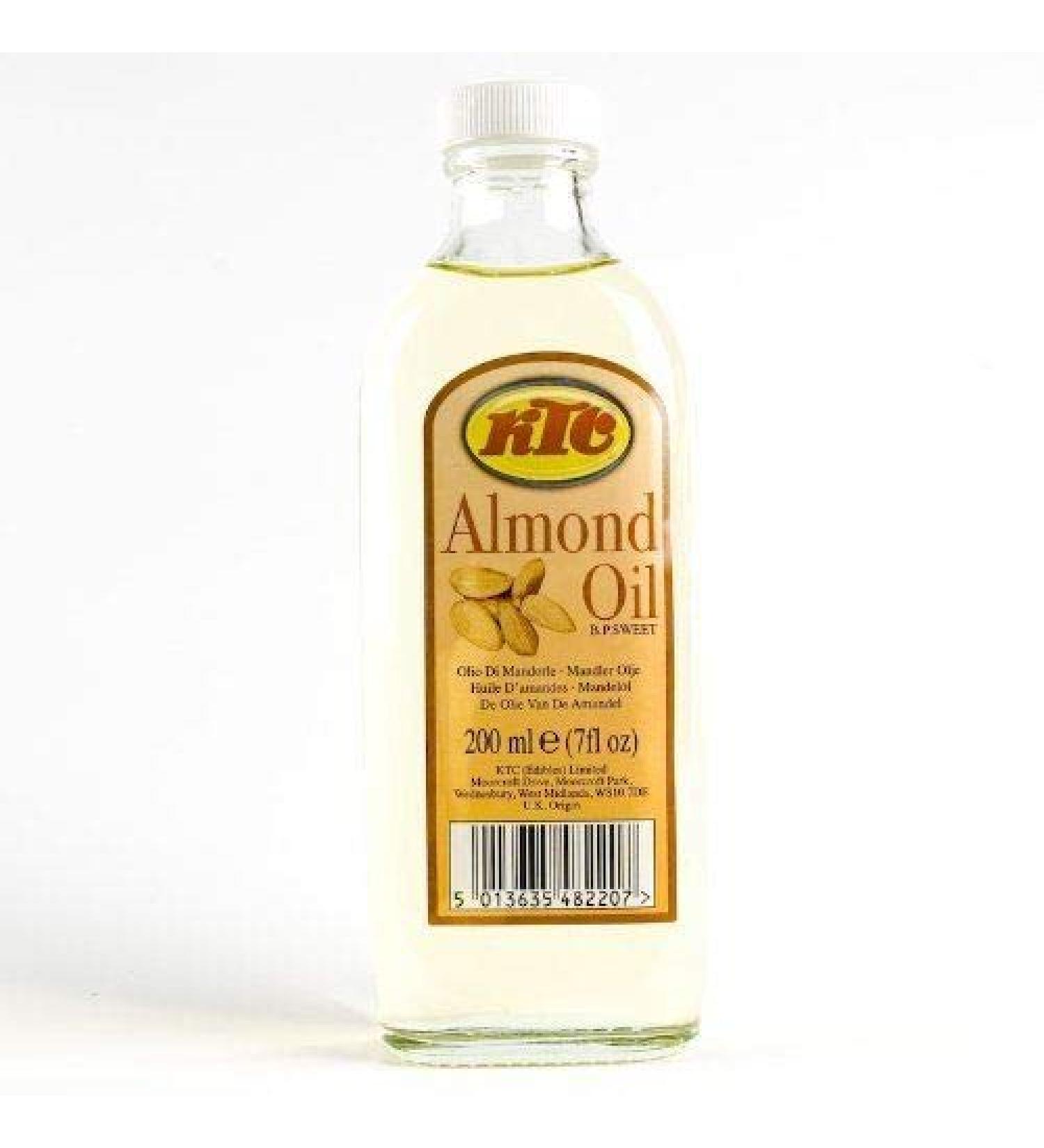KTC Pure Almond Oil 200ml (Pack of 1) - Buy Online on GoSupps.com