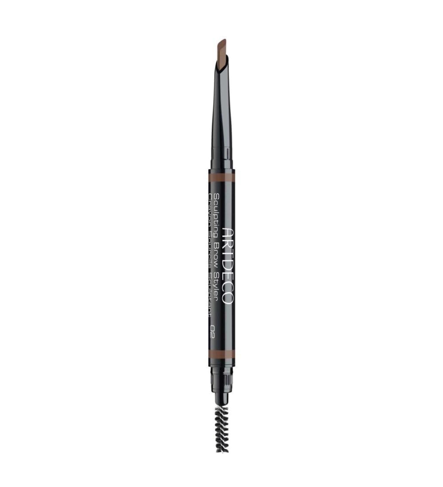 ARTDECO Sculpting Brow Styler Eyebrow stick for precise shaping contouring and filling 1 x 15 g 2 brunette - Buy Online on GoSupps.com