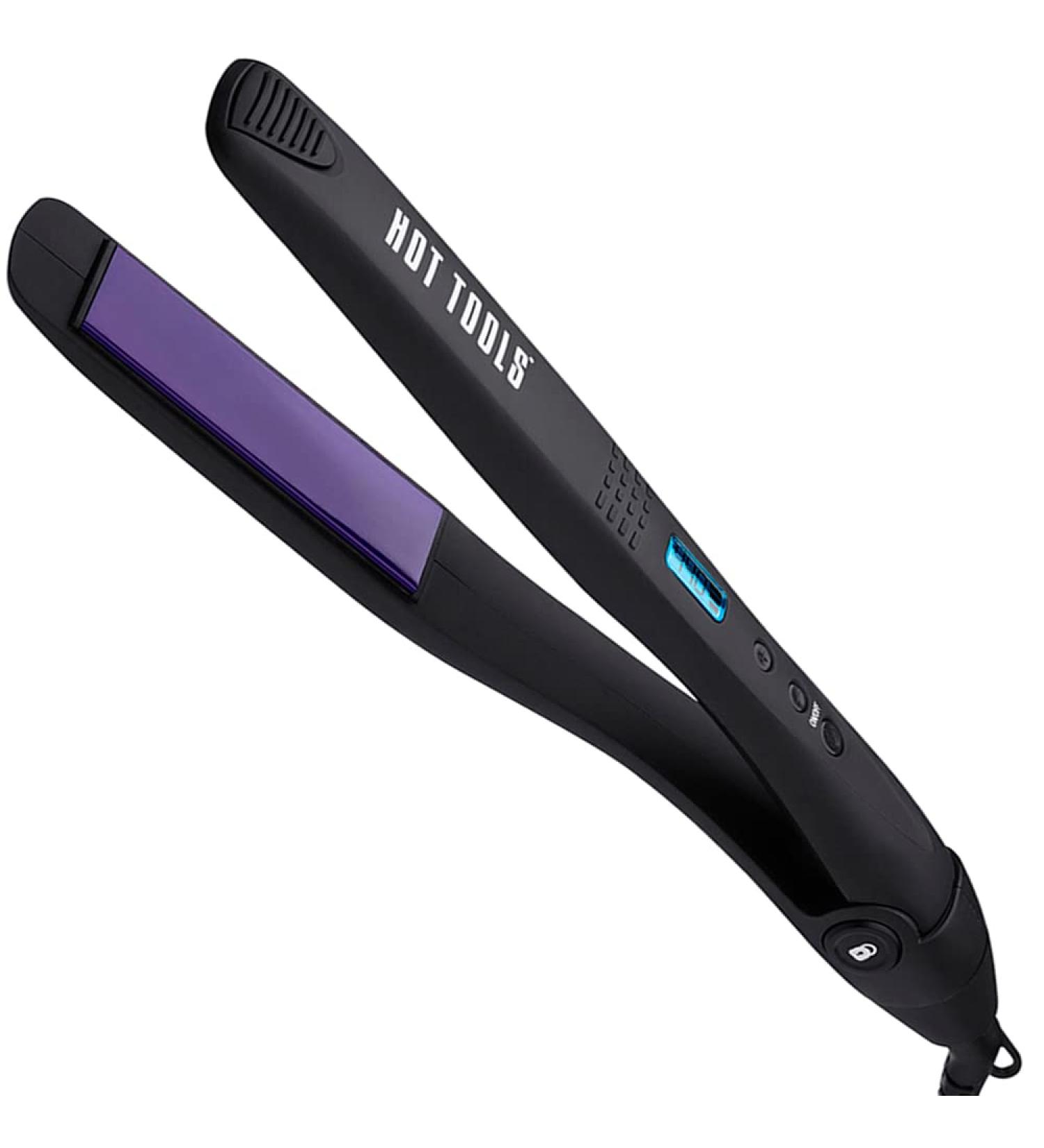 Buy Hot Tools Professional 1 Inch Ceramic Tourmaline Digital Flat Iron - Best for Smooth Hair | International Shipping Available - Buy Online on GoSupps.com