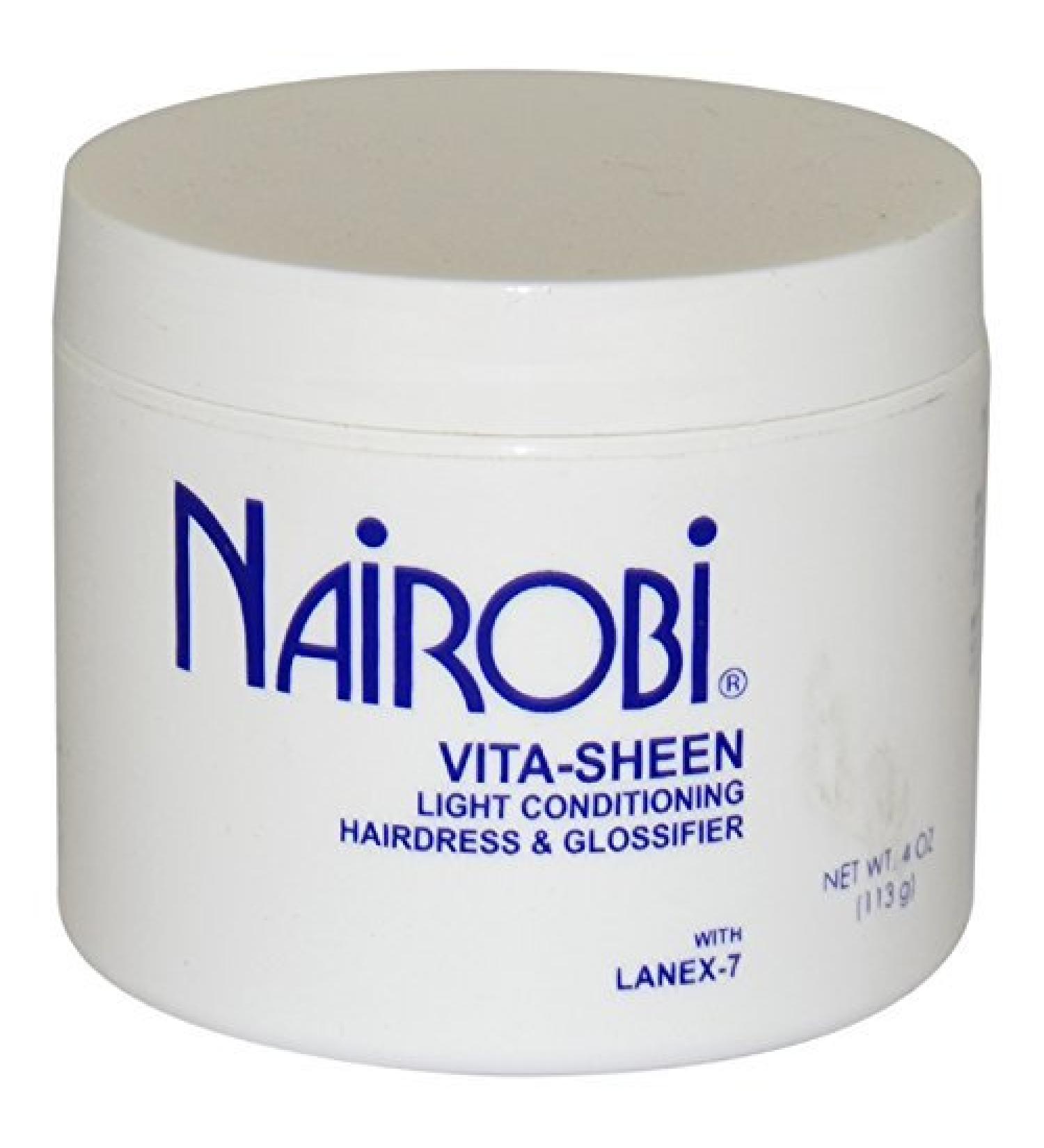 Nairobi Vita-sheen Light Conditioning Hairdress and Glossifier 4 Ounce by Nairobi