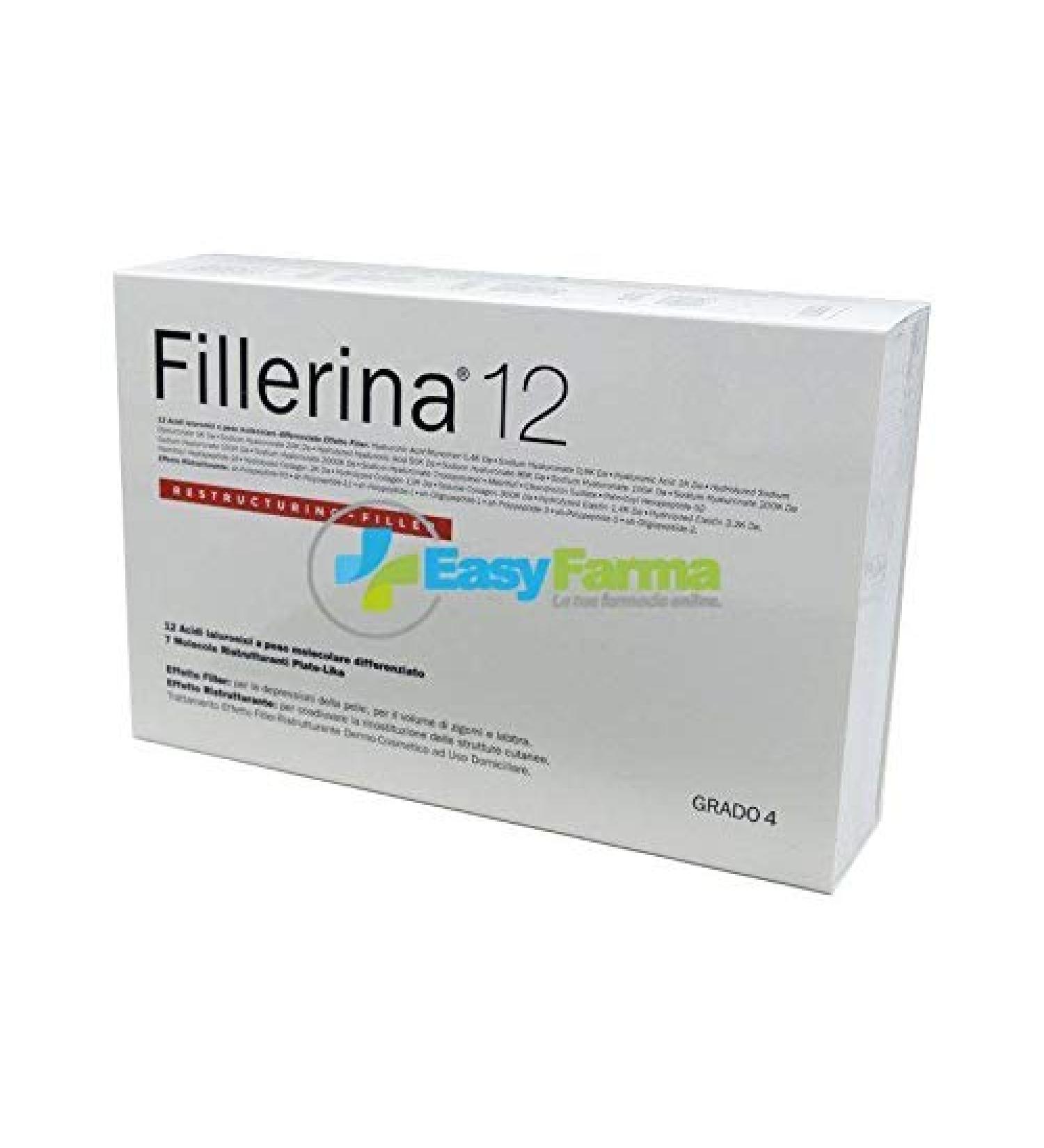 Fillerina Labo Fillerina 12 Restructuring Filler Facial Treatment Grade 4 Face 2 x 30 ml