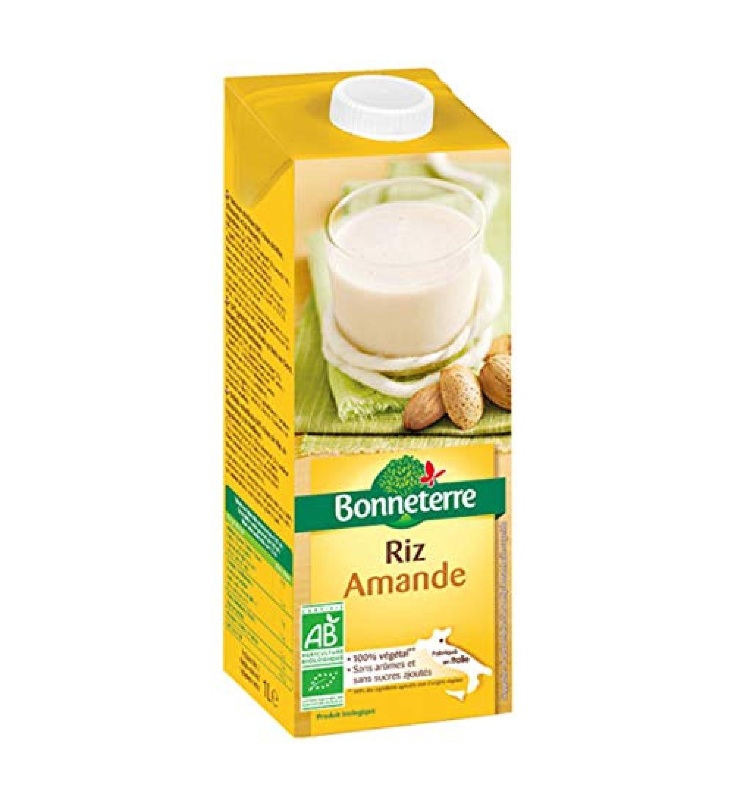 Bonneterre - Boisson Riz Amande 1L - Unit  - Buy Online on GoSupps.com