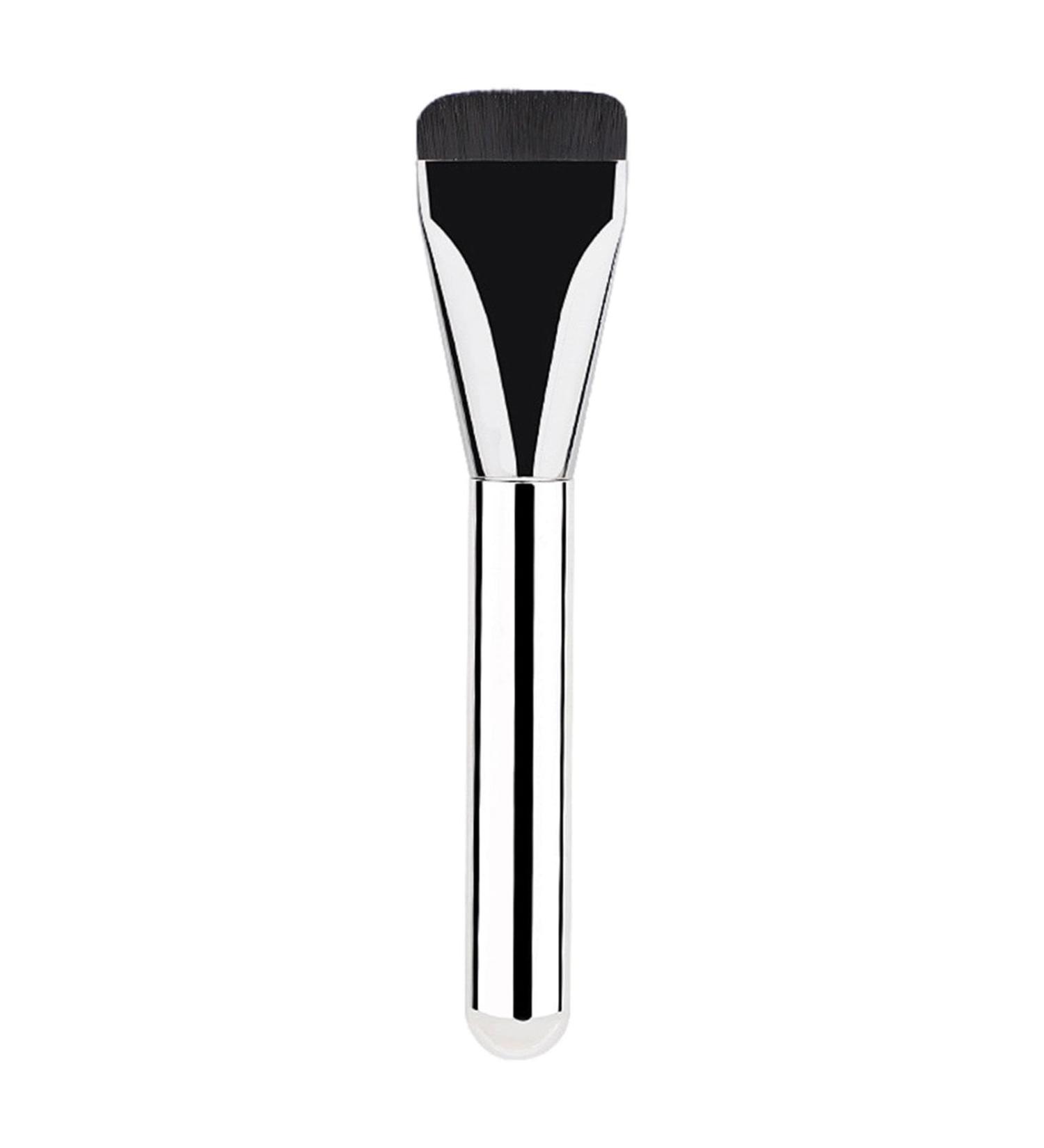 Makeup Foundation Brush | Professional Foundation Brush | Soft Bristle Makeup Brush Flat Top Brush for Liquid Makeup for Application for Liquid Powder and Cream Products Aluminum tube rubber handle - Buy Online on GoSupps.com