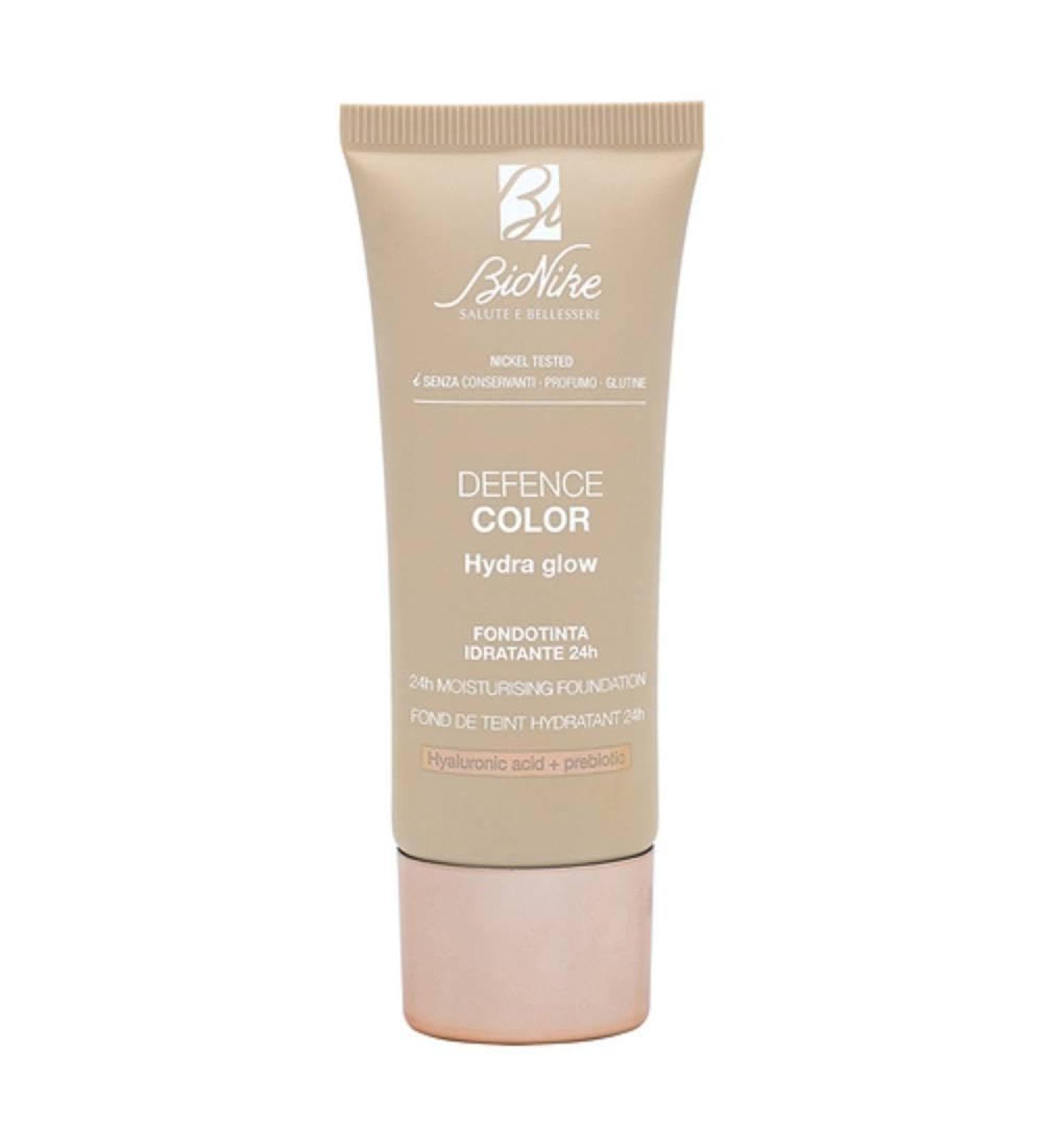 BioNike BioNike Defence Color Hydra Glow Moisturizing Foundation 24H SPF15 No. 106 30ml