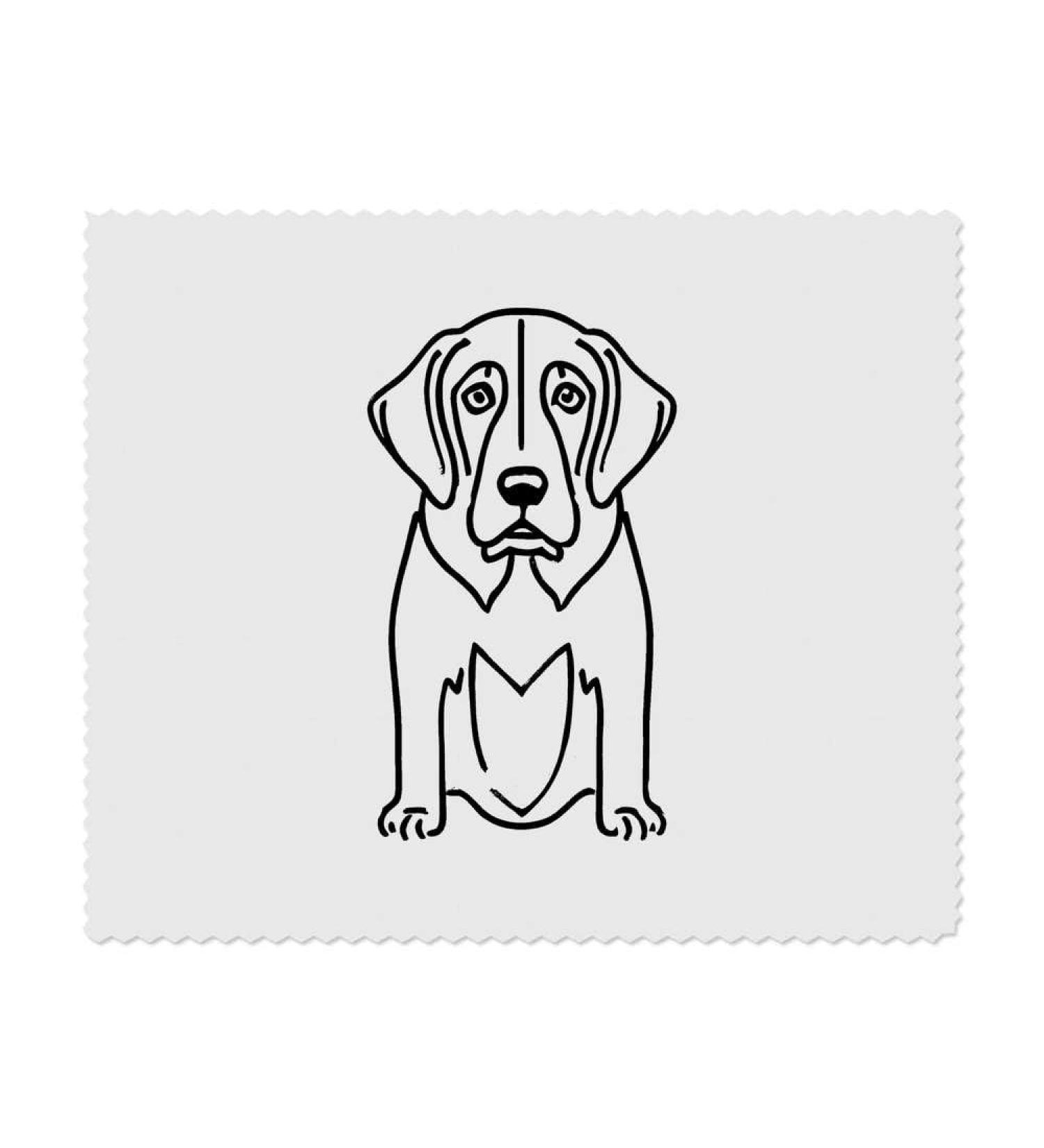 Basset Hound Microfiber Glasses Cleaning Cloths - 2 Pack | High-Quality Lens Wipes for Glasses & Screens | Perfect Gift for Dog Lovers - Buy Online on GoSupps.com