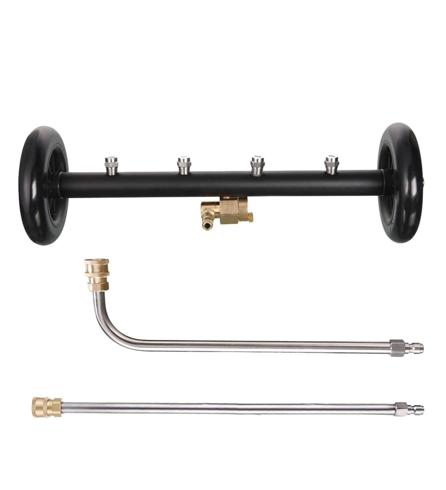 Tovmekdjn Under Carriage Cleaner Cleaner Multifunctional Nozzle Cleaner with 2 Pcs Extension Wand - Buy Online on GoSupps.com