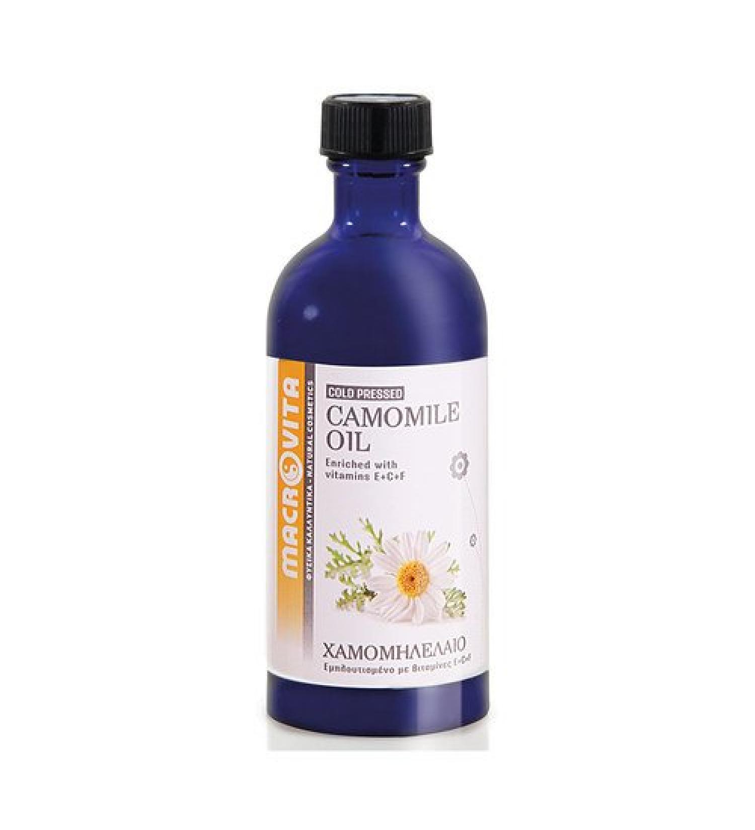 MACROVITA CAMOMILE OIL WITH VITAMIN COMPLEX E+C+F 100ML
