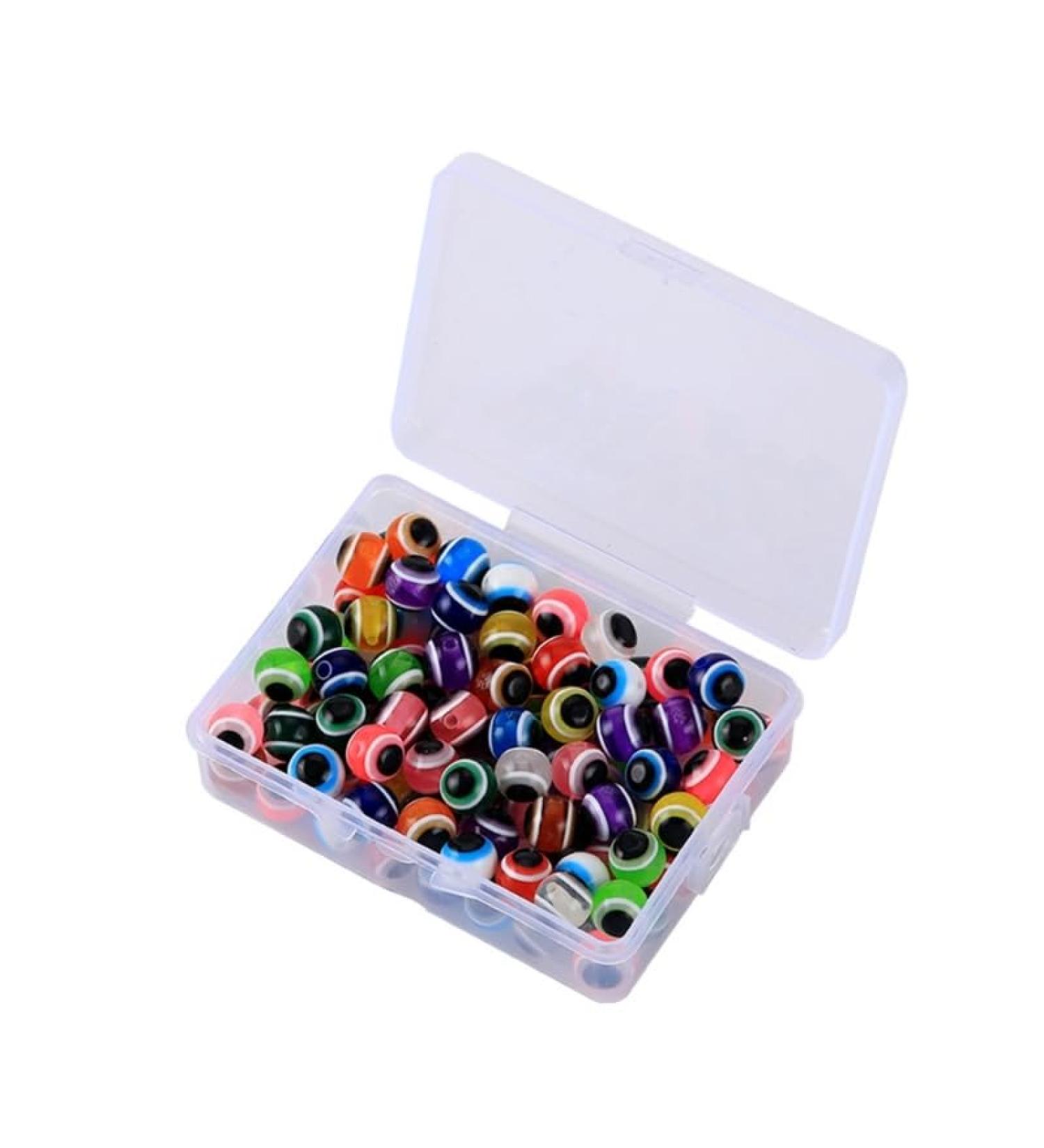 100pcs Assorted Color Fishing Beads - Floating Balls & Stopper Beads for Fish Baits | 10mm Fishing Gear - Buy Online on GoSupps.com