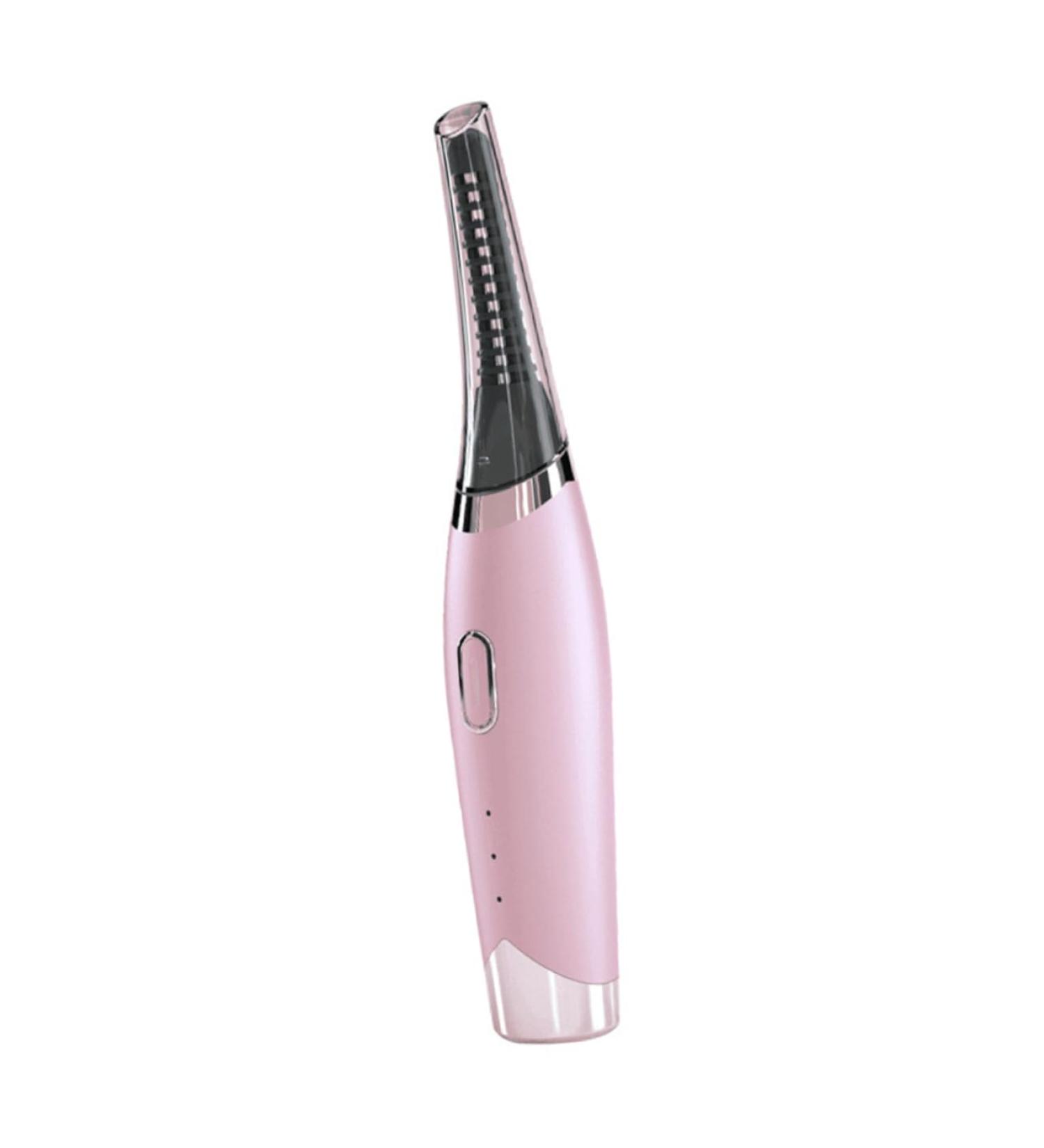 Buy Eyelash Curler with 3 Temperature Gears - Rechargeable USB Eyelash Brush & Curling Clips for Perfect Curls | International Shipping Available - Buy Online on GoSupps.com