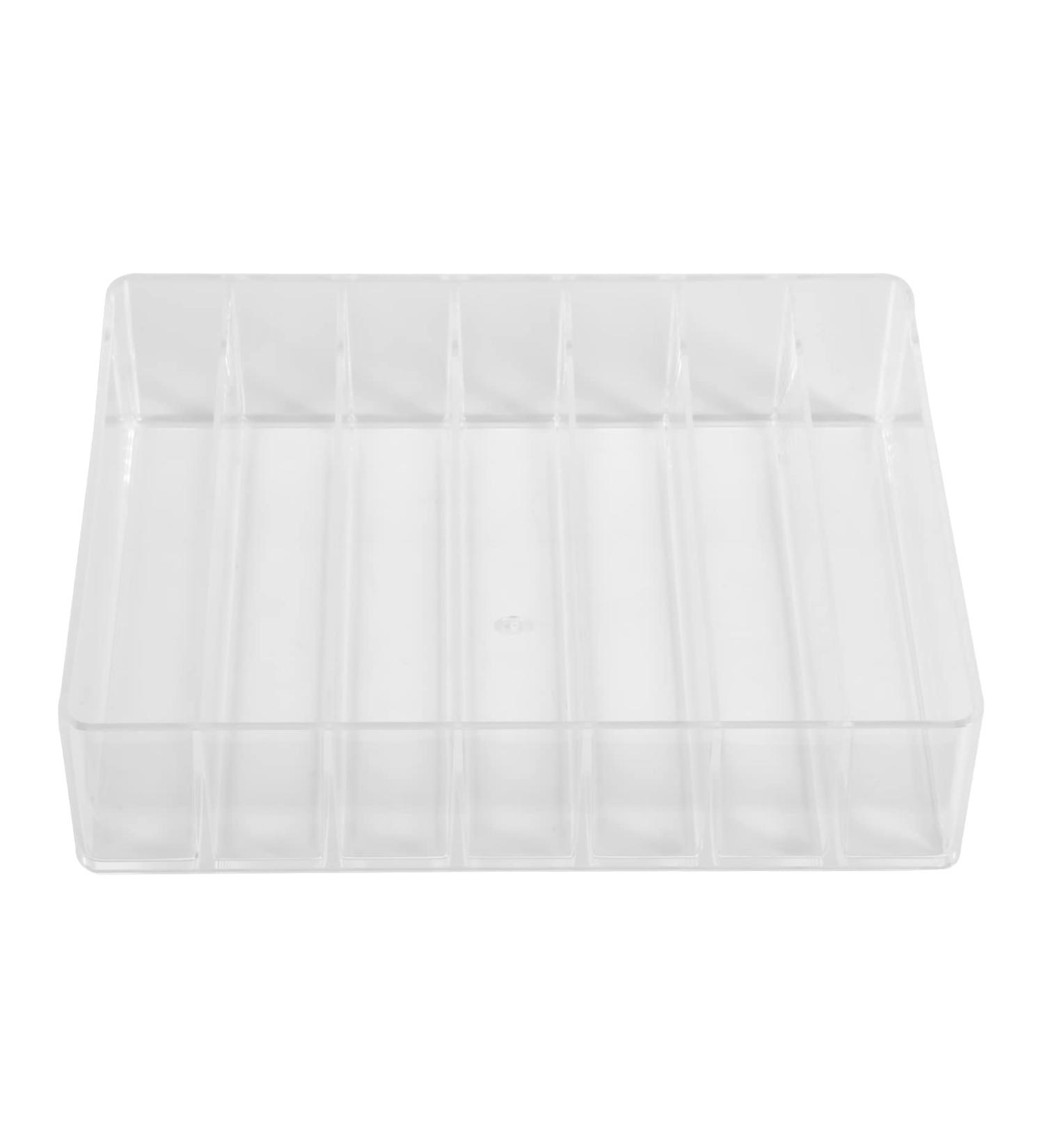 Shop Eyeshadow Palette Organizer - 7 Section Acrylic Makeup Holder for Vanity | International Shipping Available - Buy Online on GoSupps.com