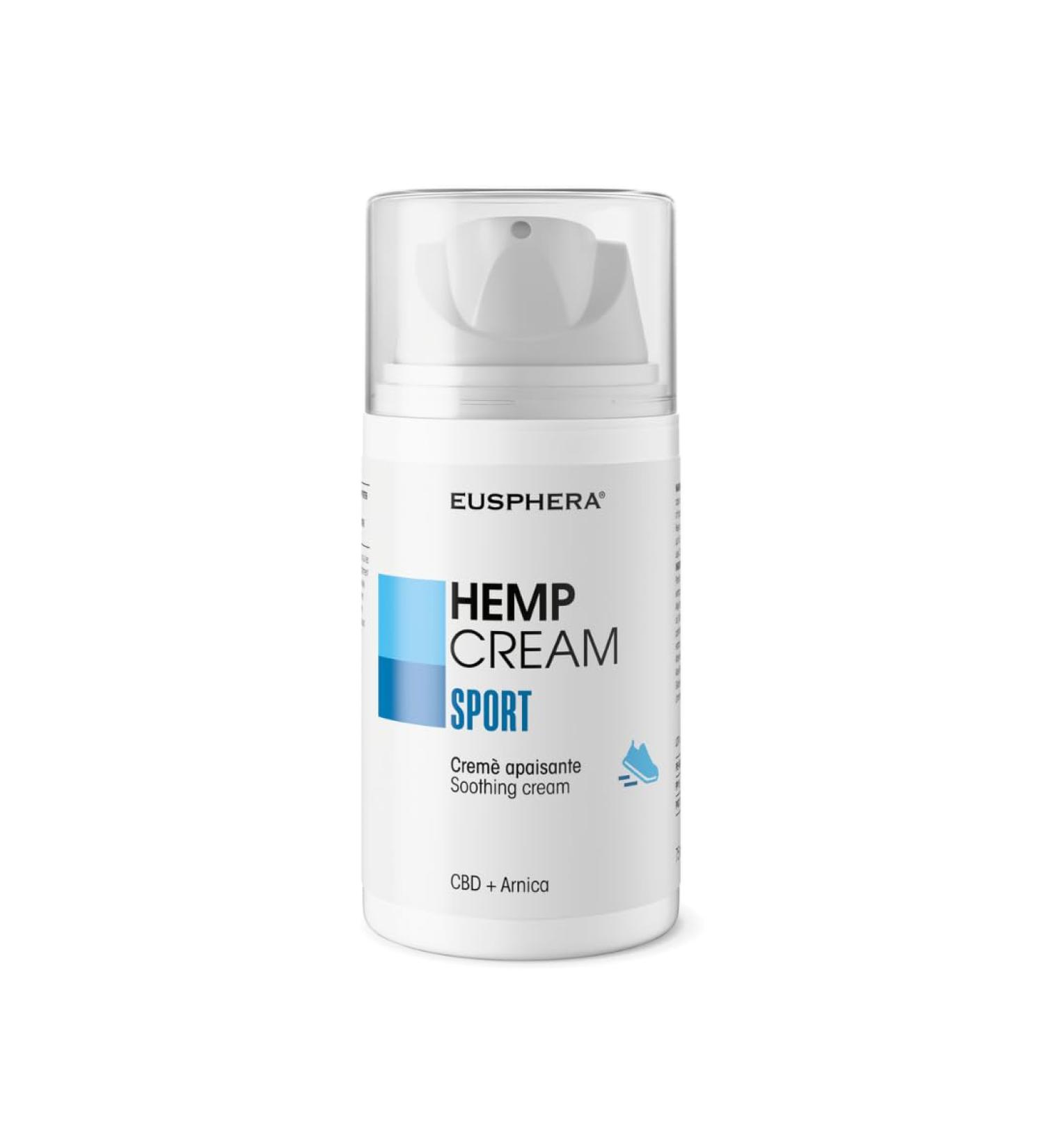 EUSPHERA - EU4SPORT - Cr me de massage sportif pour la fatigue musculaire post-entra nement 100% naturelle avec CBD griffe du diable arnica et alo s (75 ml) - Buy Online on GoSupps.com